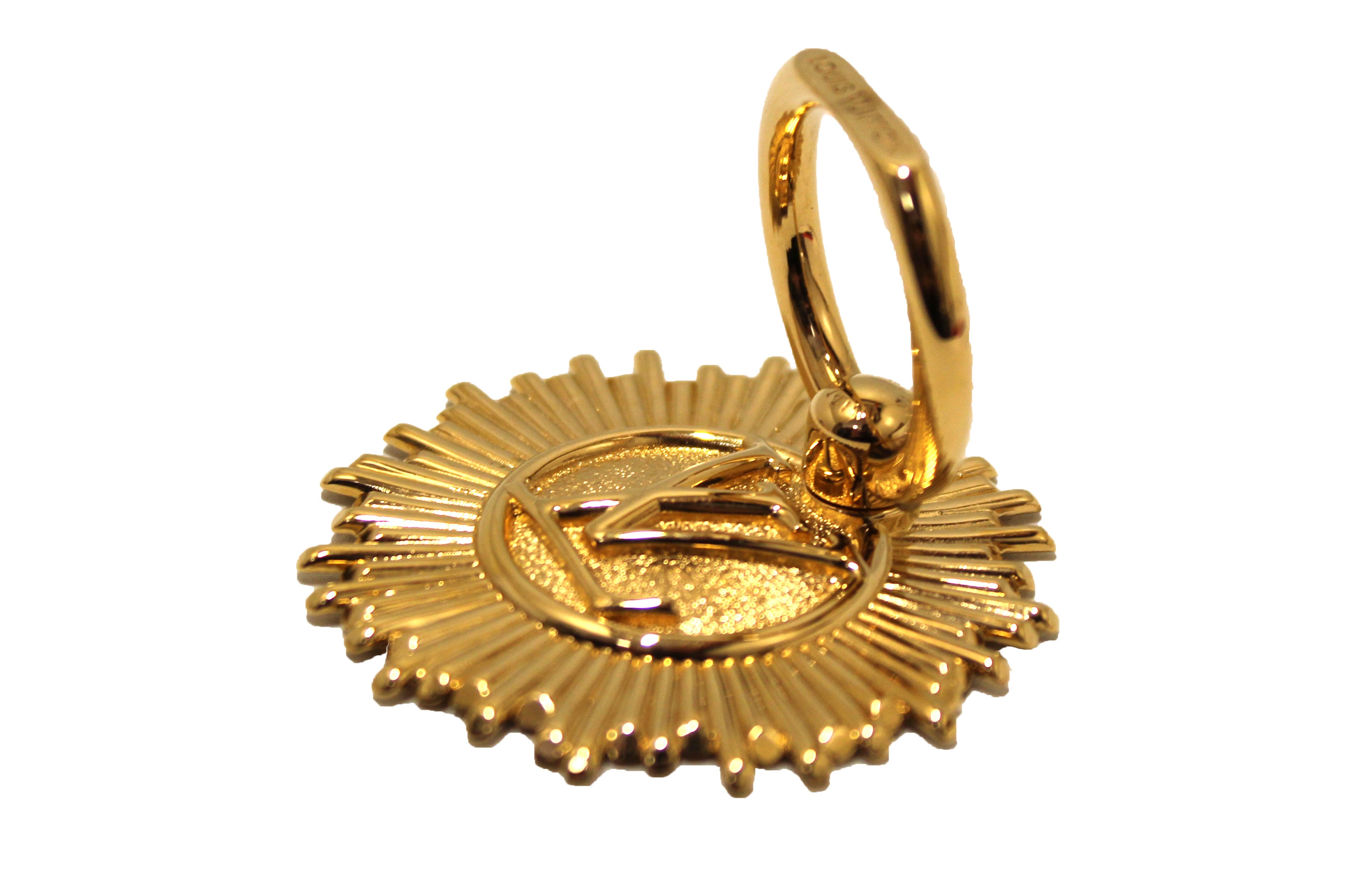 Authentic Louis Vuitton Golden Finishing Vendome Phone Ring
