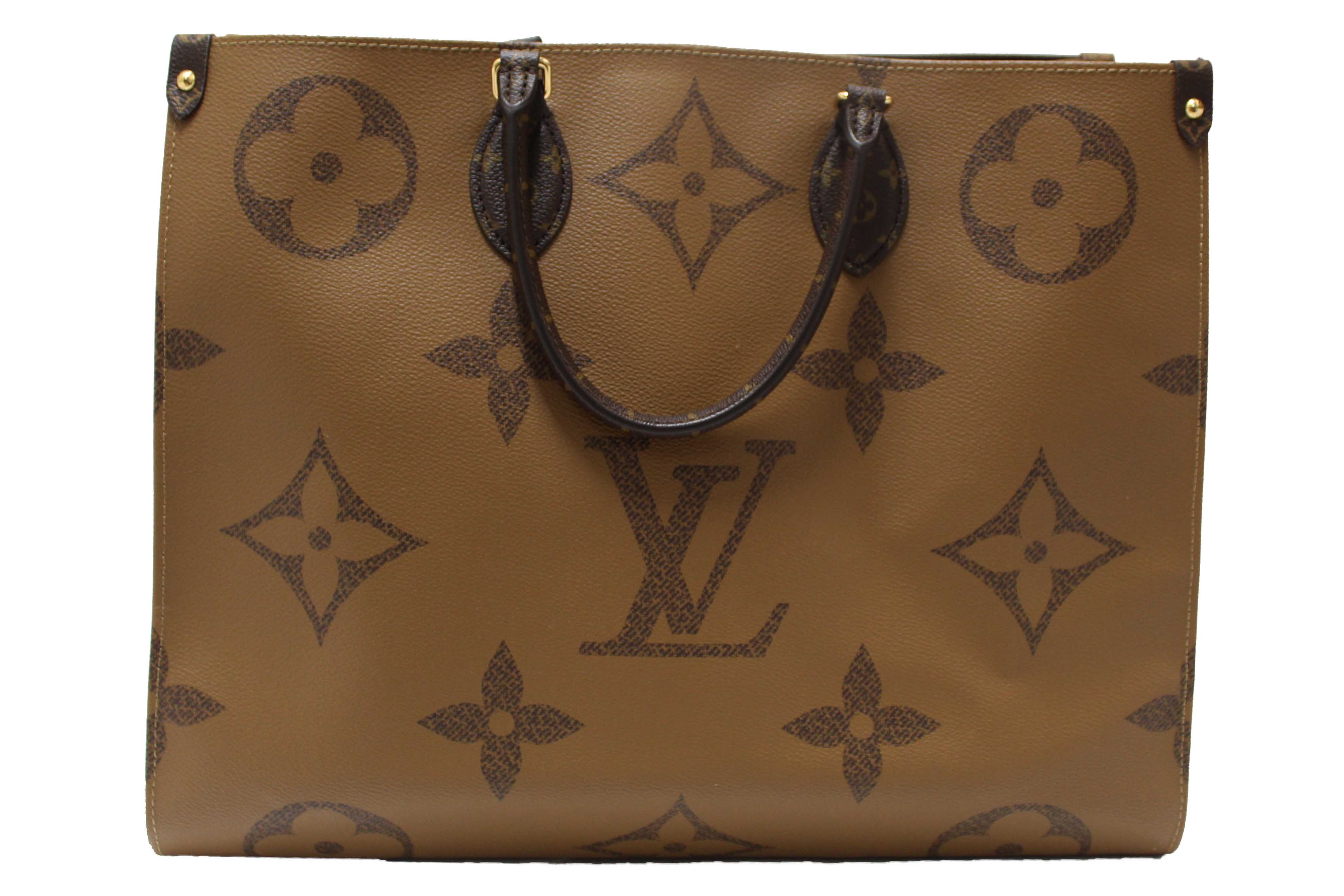 Authentic Louis Vuitton Monogram Giant OnTheGo GM Tote Bag