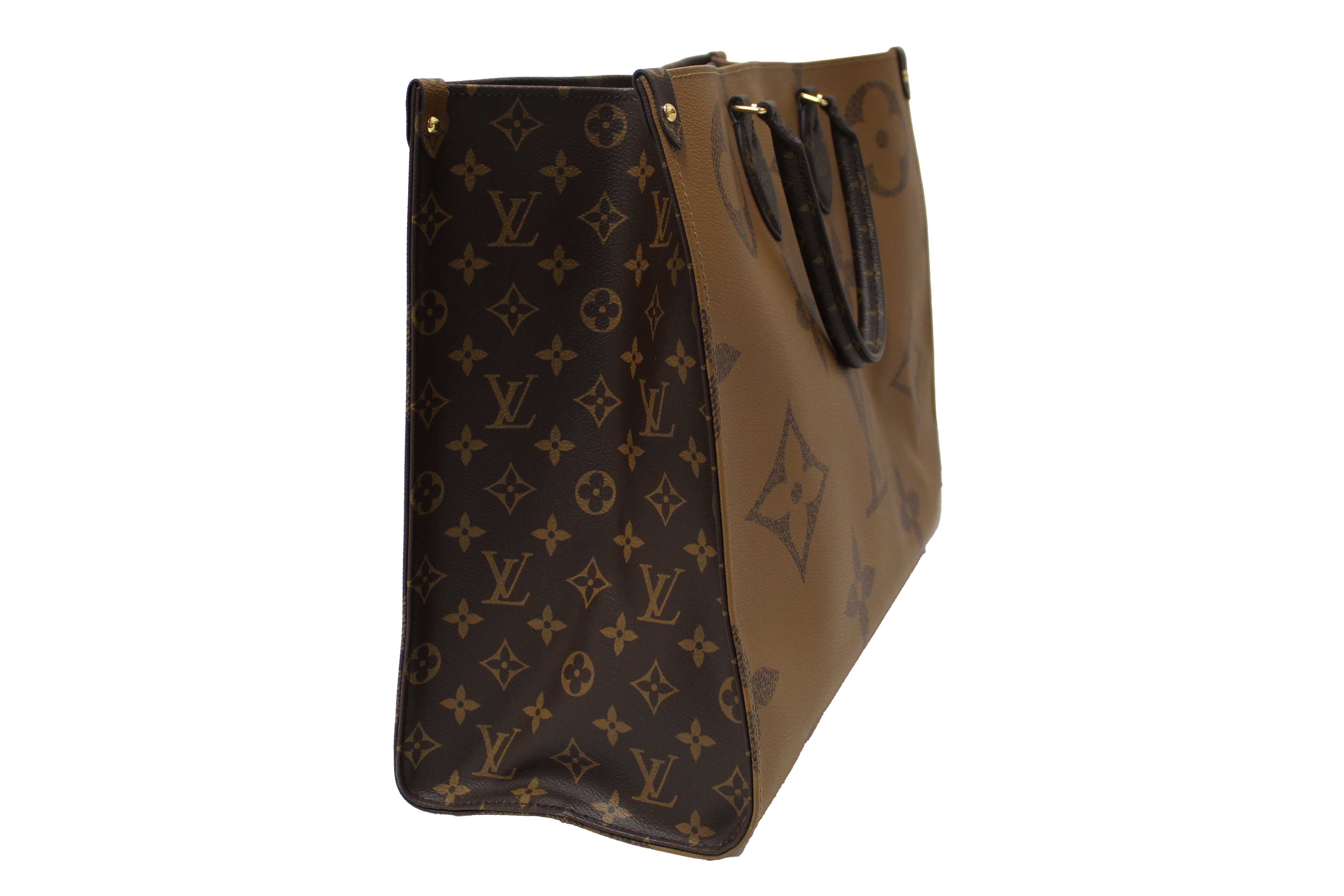 Authentic Louis Vuitton Monogram Giant OnTheGo GM Tote Bag