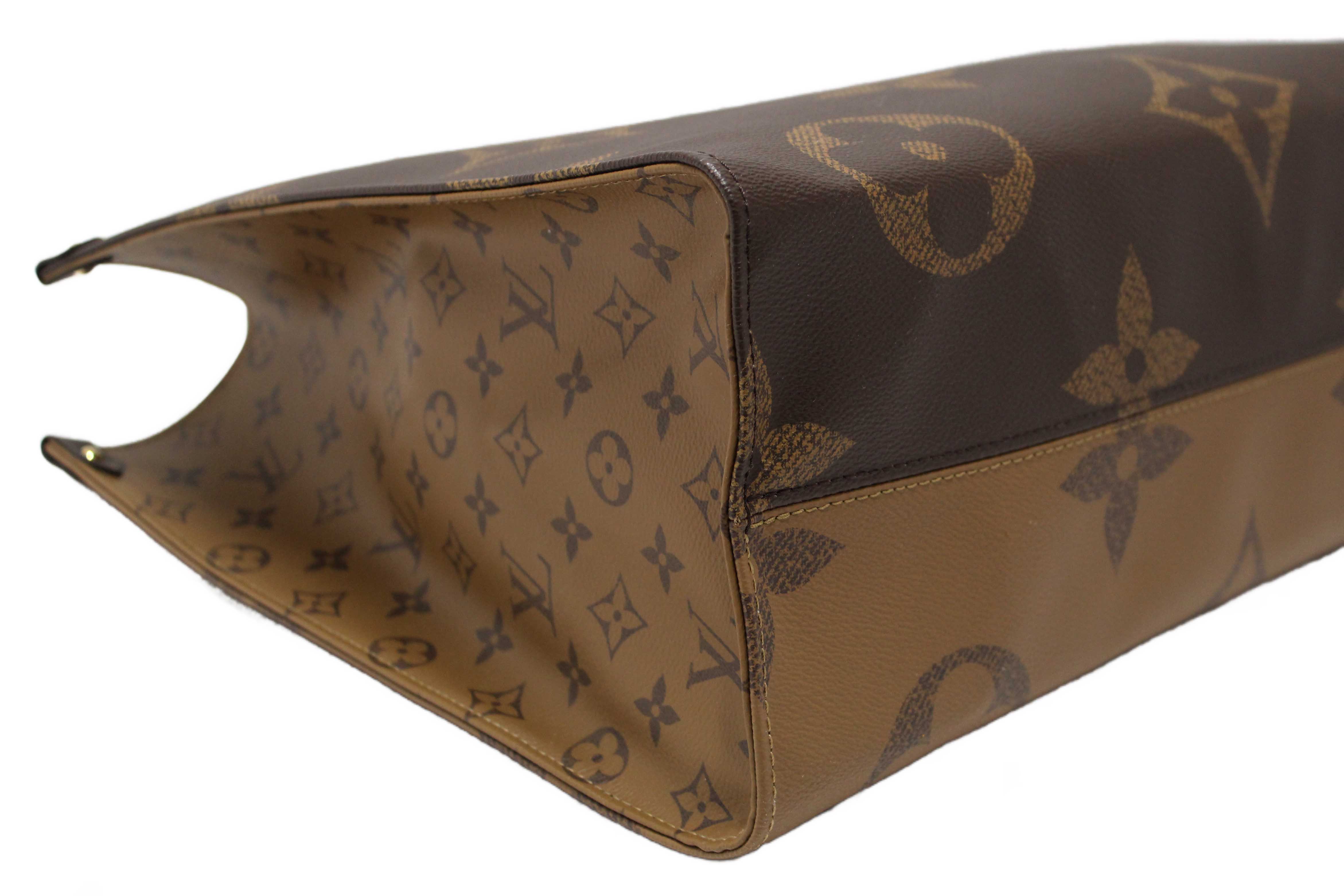Authentic Louis Vuitton Monogram Giant OnTheGo GM Tote Bag