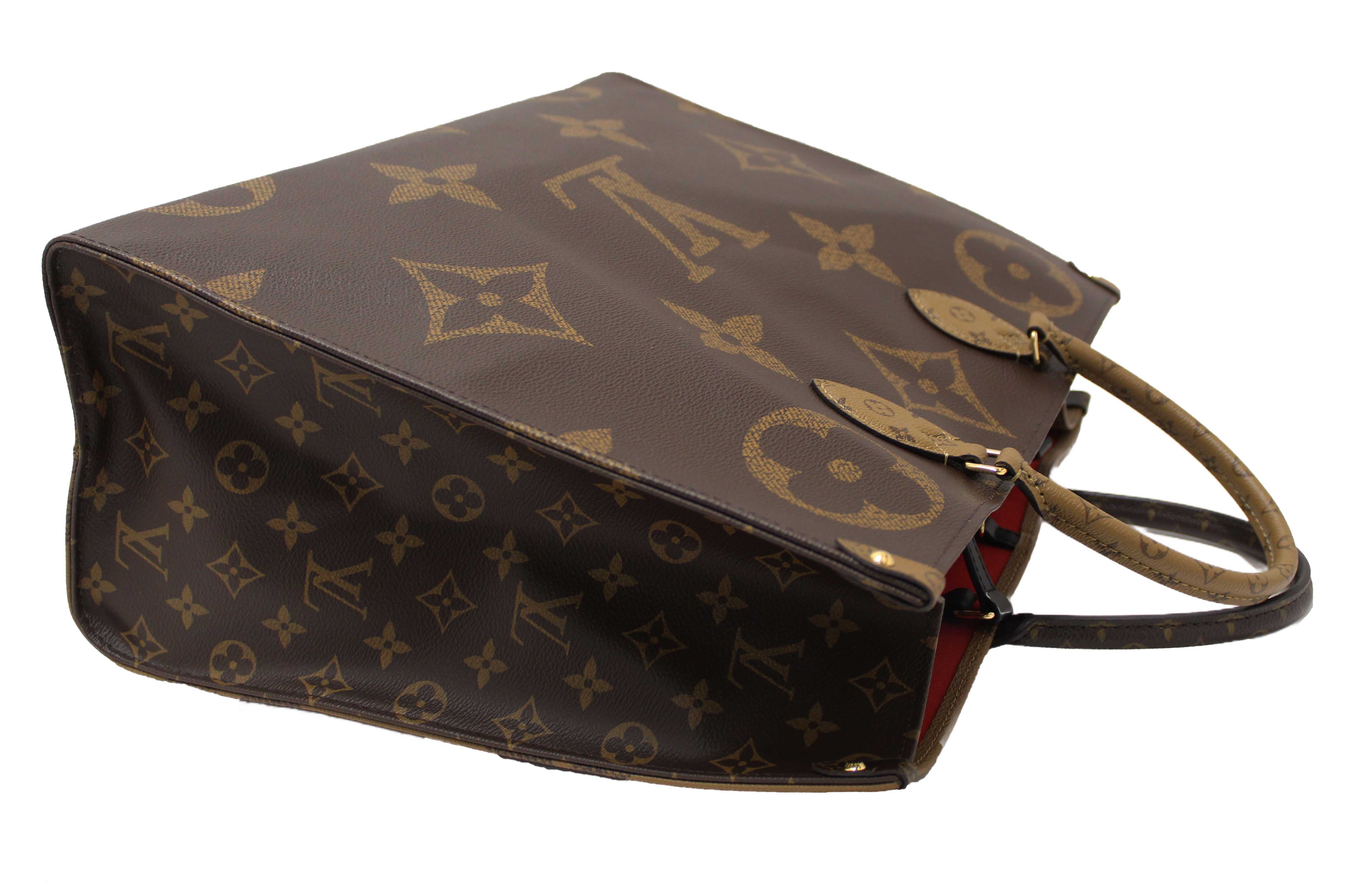 Authentic Louis Vuitton Monogram Giant OnTheGo GM Tote Bag