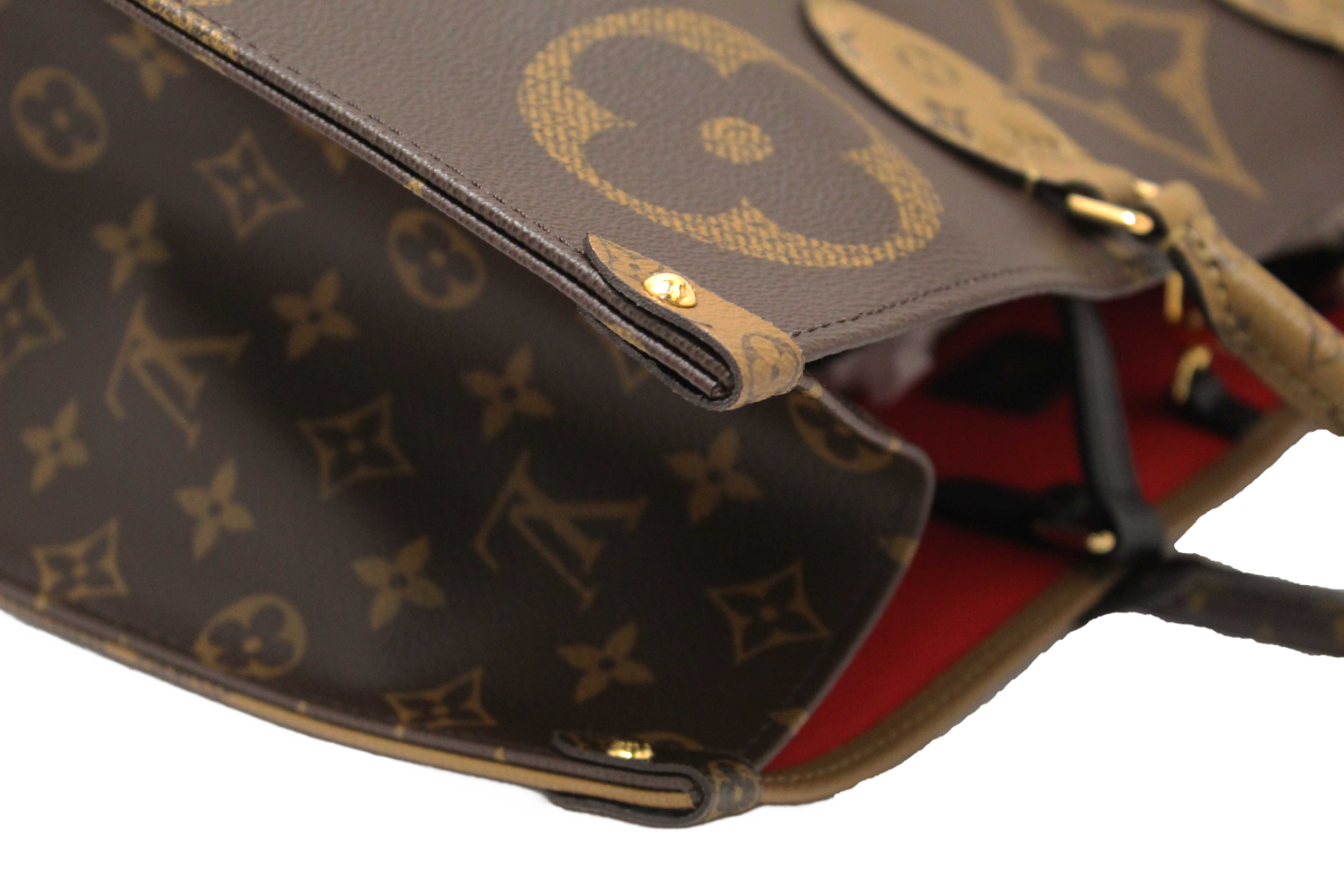 Authentic Louis Vuitton Monogram Giant OnTheGo GM Tote Bag