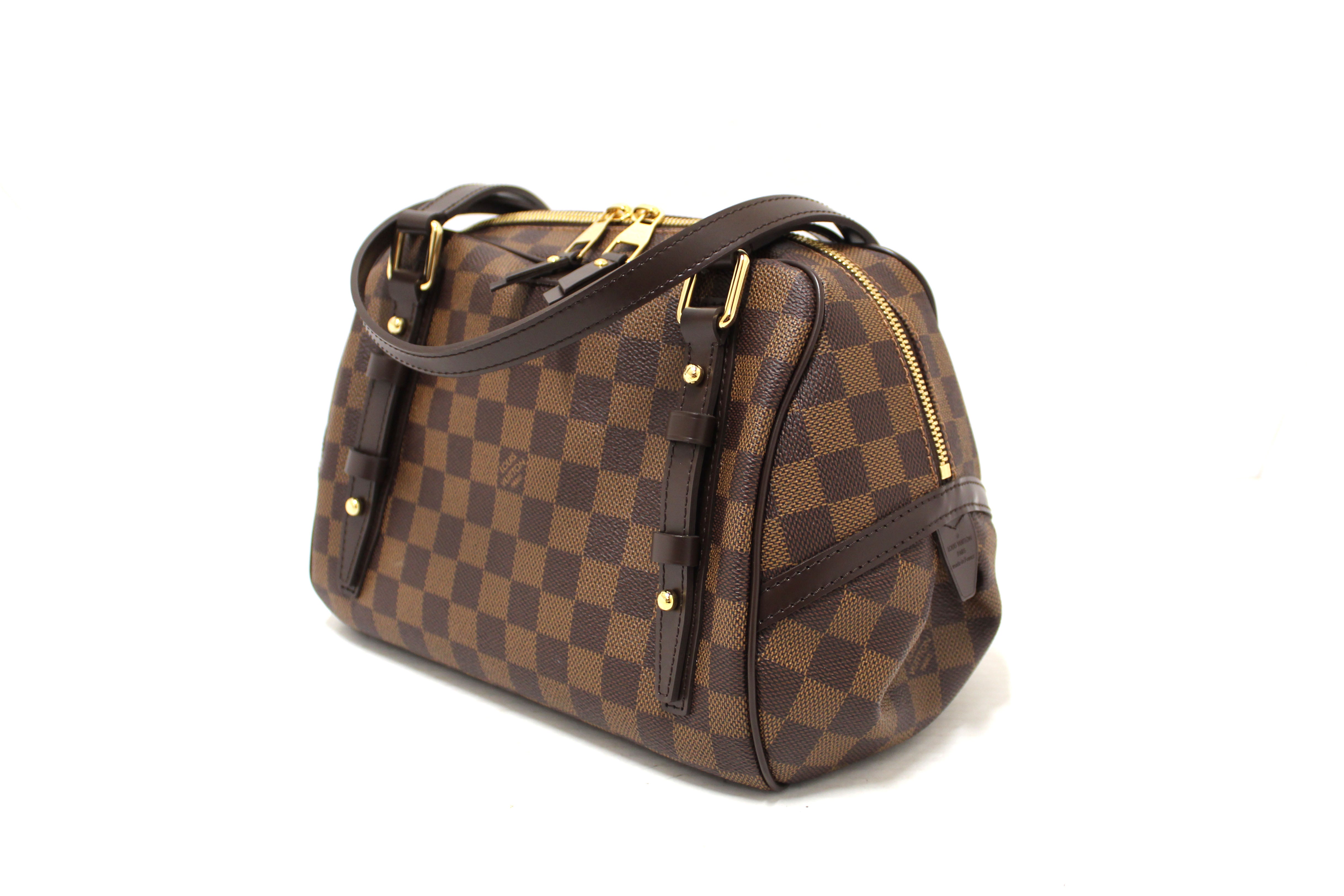 NEW Authentic Louis Vuitton Damier Ebene Rivington PM Shoulder Bag