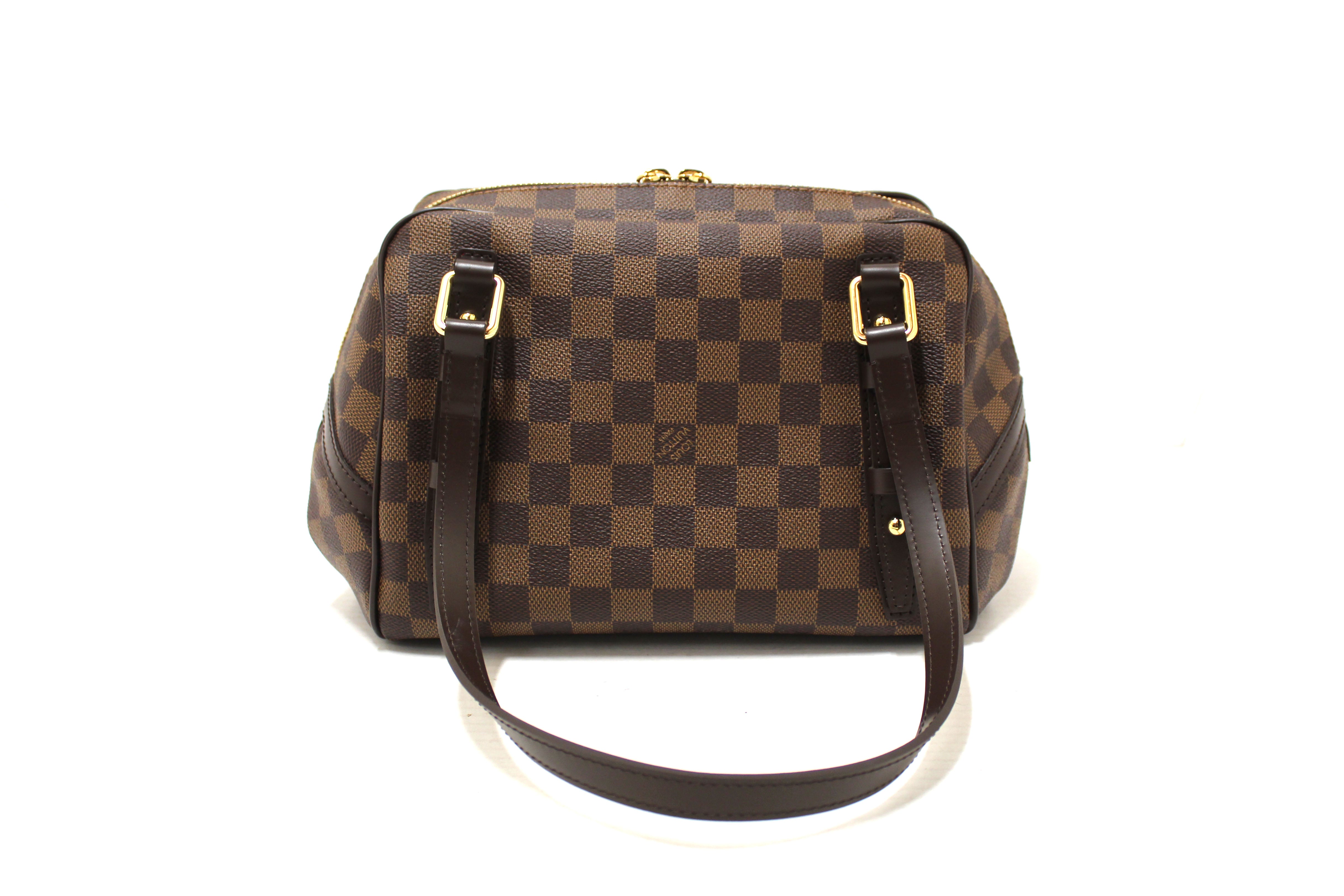 NEW Authentic Louis Vuitton Damier Ebene Rivington PM Shoulder Bag