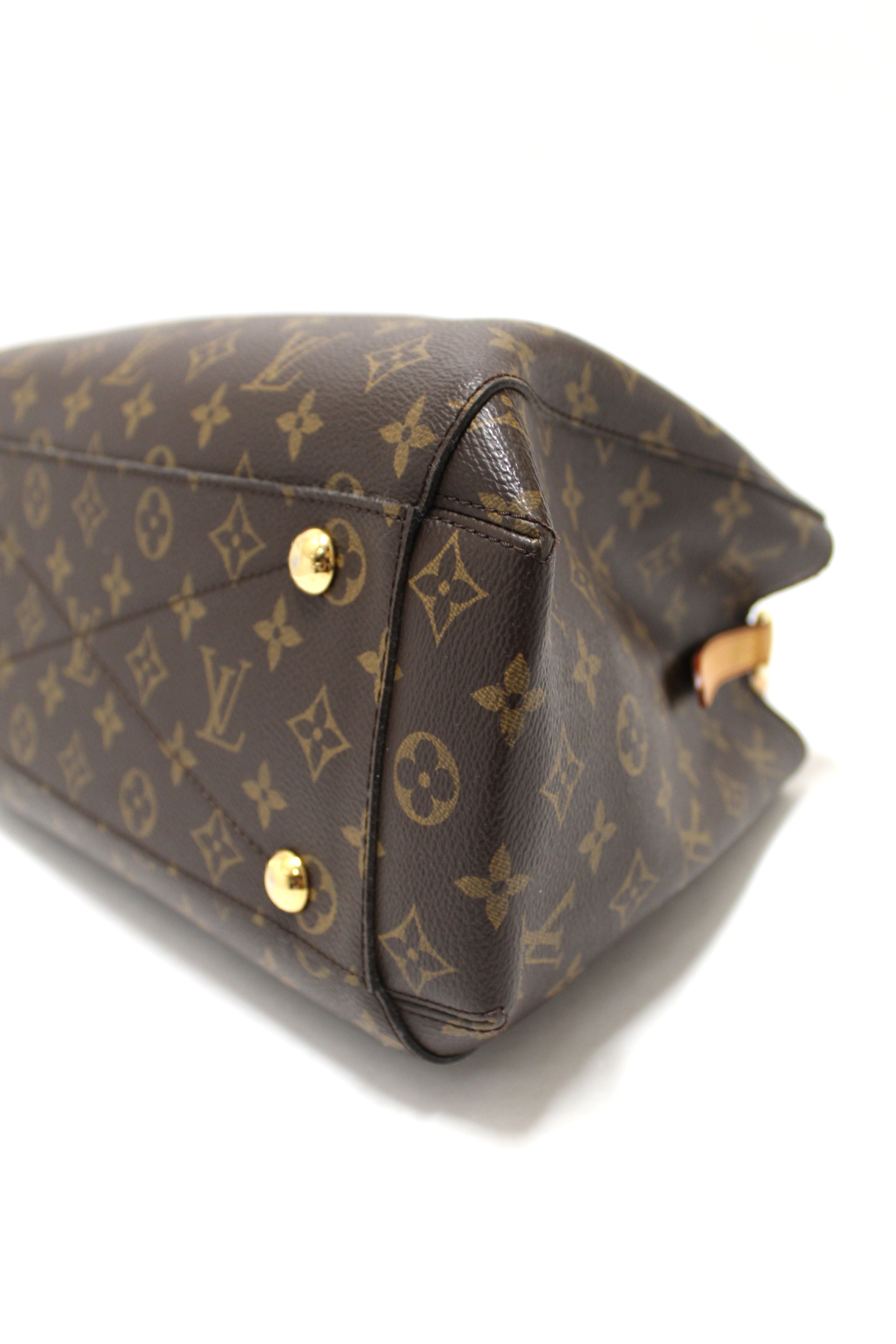 Authentic Louis Vuitton Classic Monogram Montaigne MM Handbag