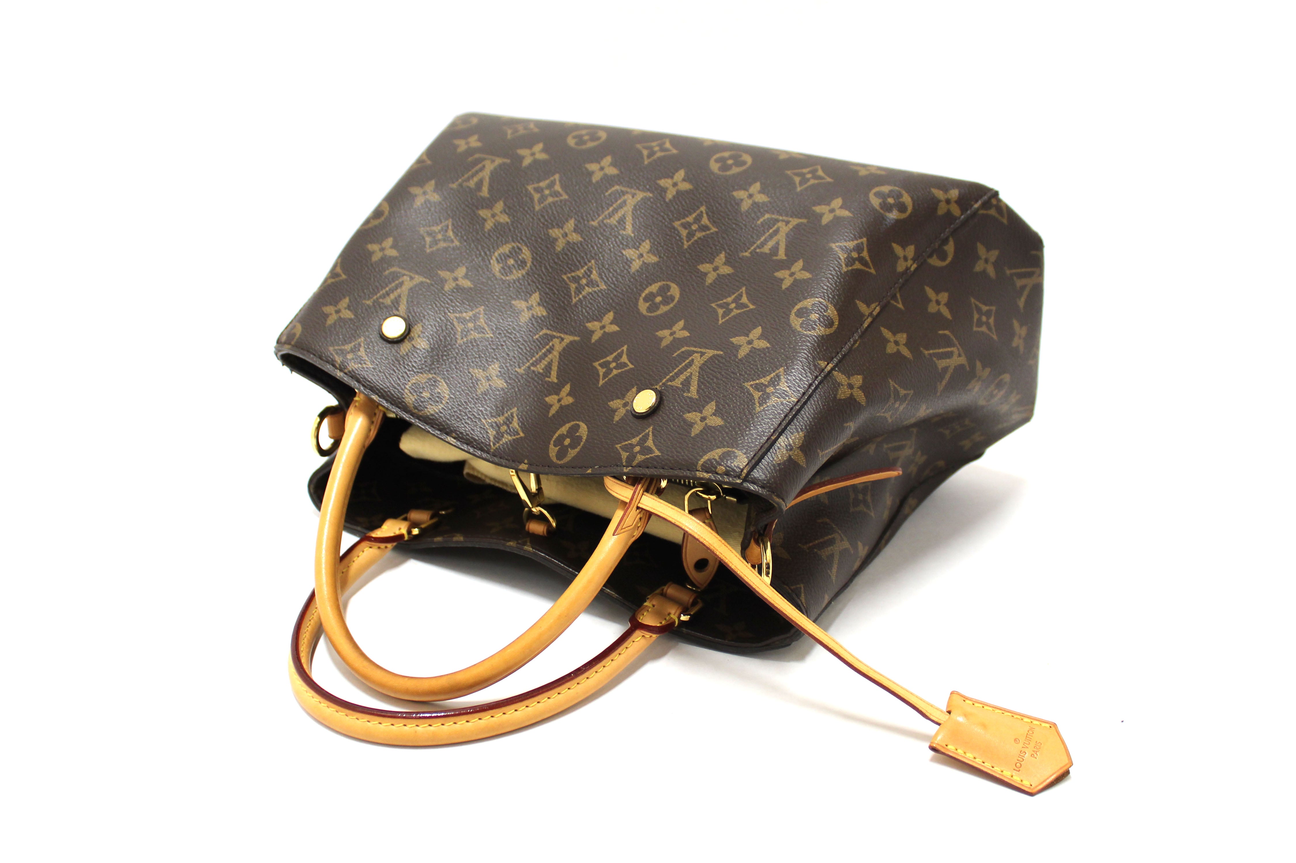 Authentic Louis Vuitton Classic Monogram Montaigne MM Handbag