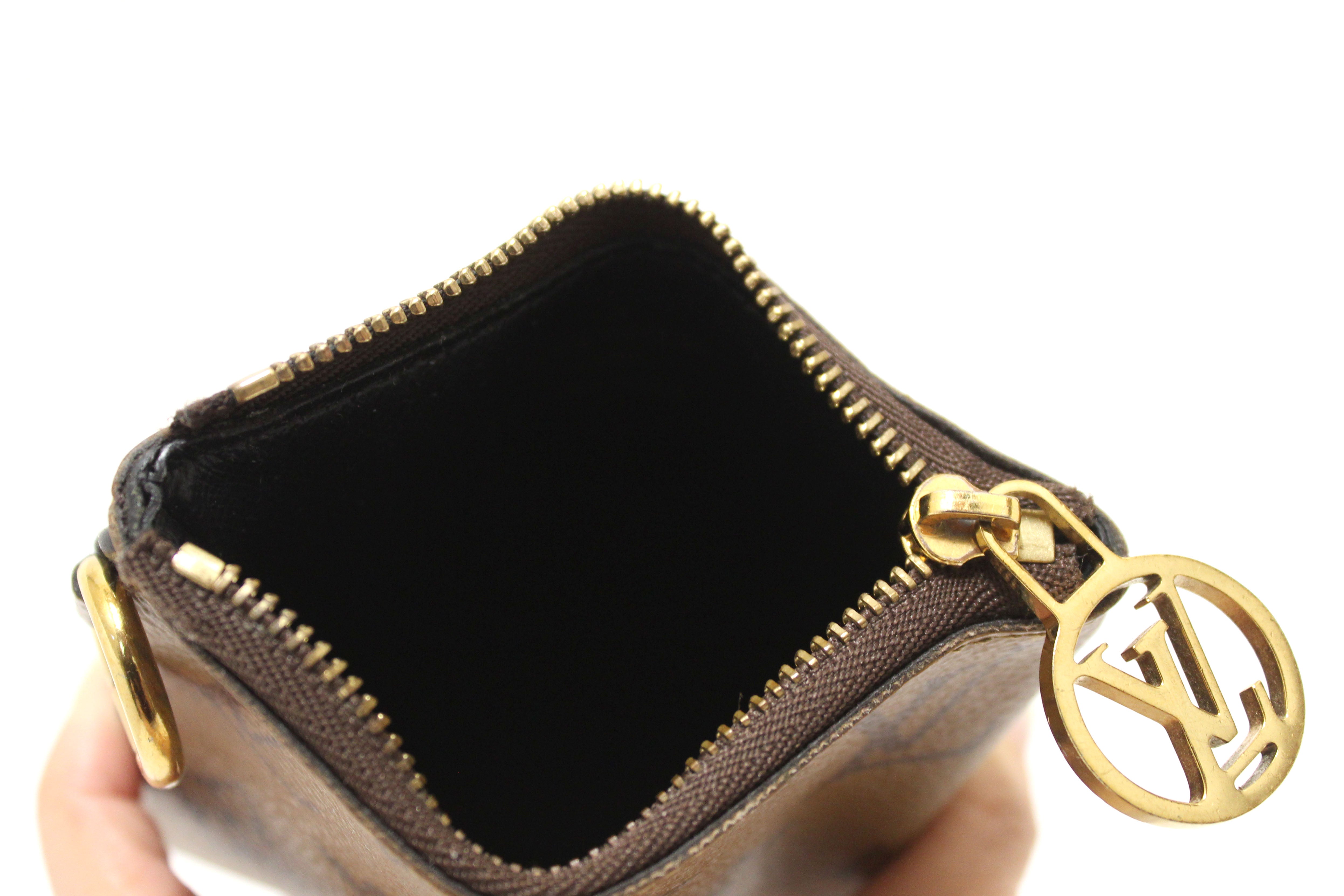 Authentic Louis Vuitton Monogram Giant/Monogram Reverse Canvas Trio Pouch