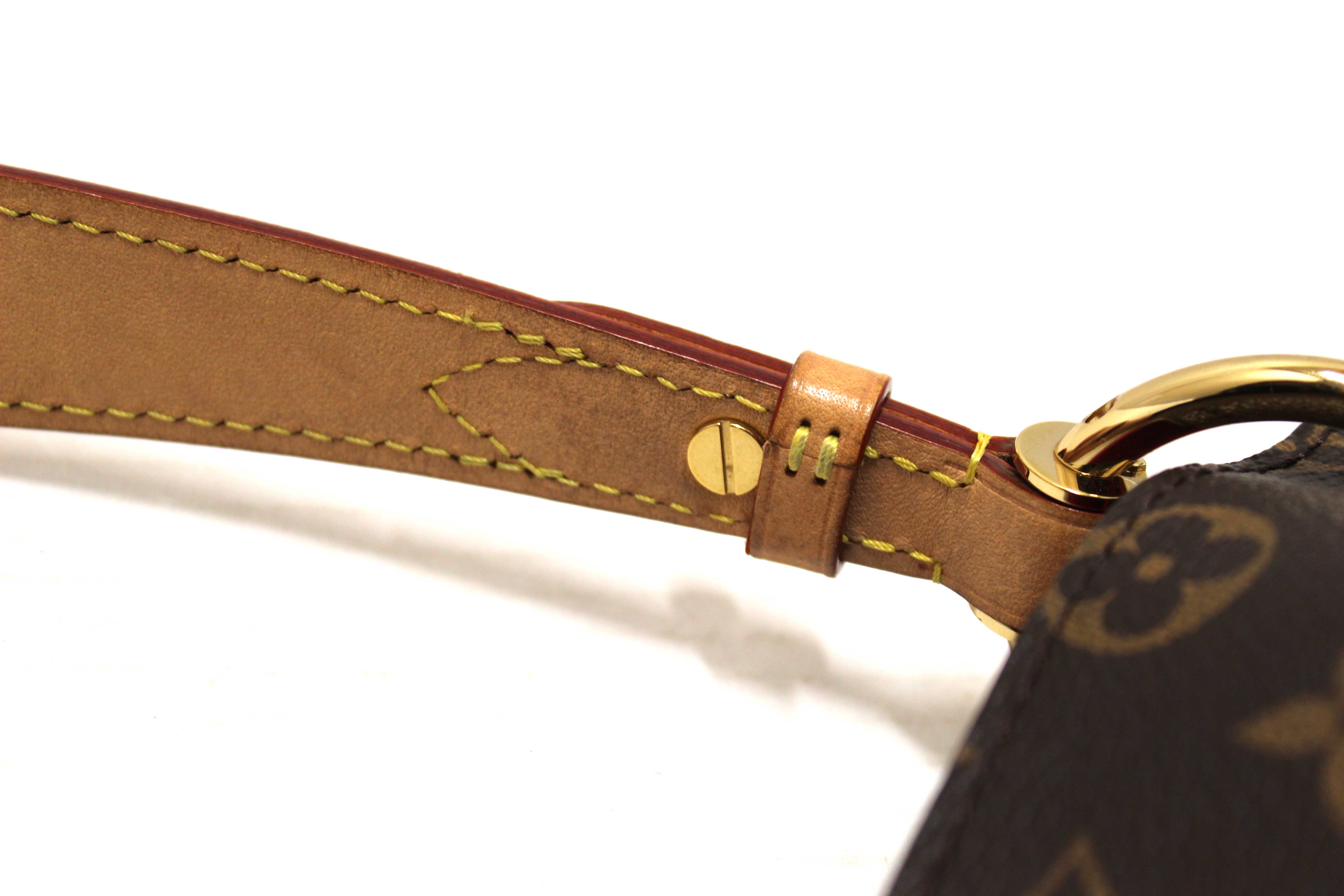 Authentic Louis Vuitton Classic Monogram Graceful PM Hobo Shoulder Bag