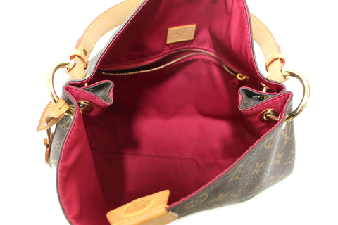 Authentic Louis Vuitton Classic Monogram Graceful PM Hobo Shoulder Bag