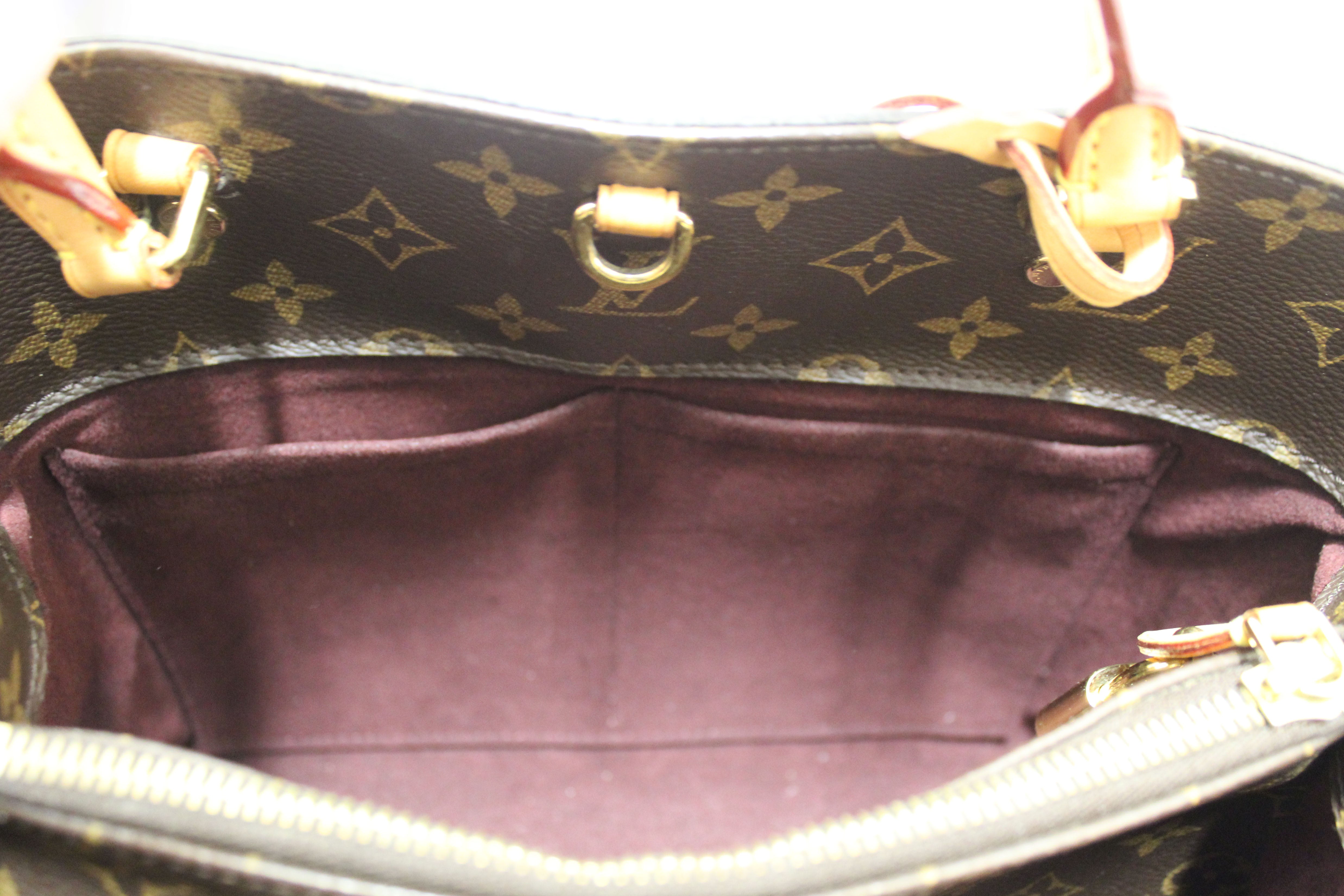 Authentic Louis Vuitton Classic Monogram Montaigne MM Handbag