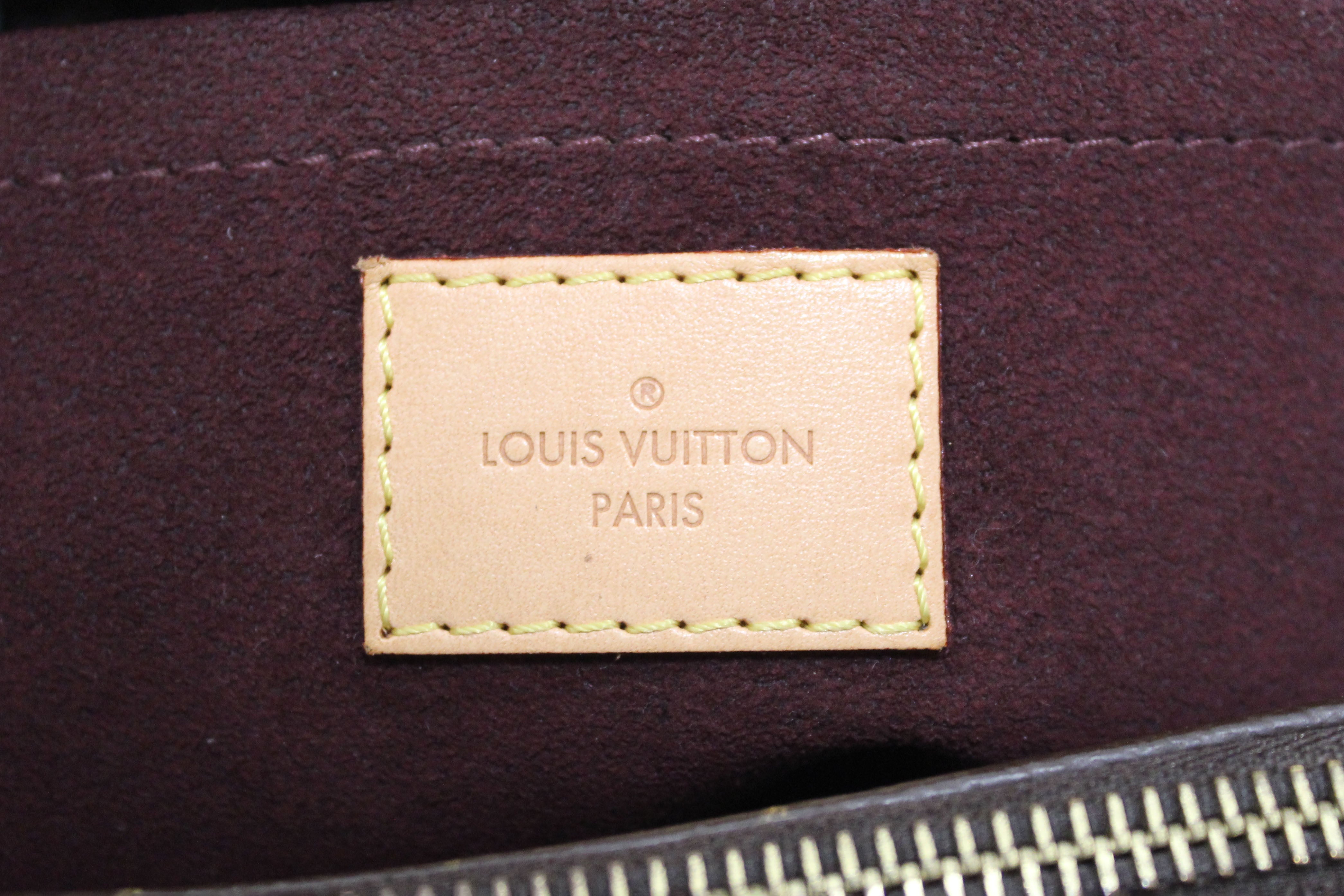 Authentic Louis Vuitton Classic Monogram Montaigne MM Handbag