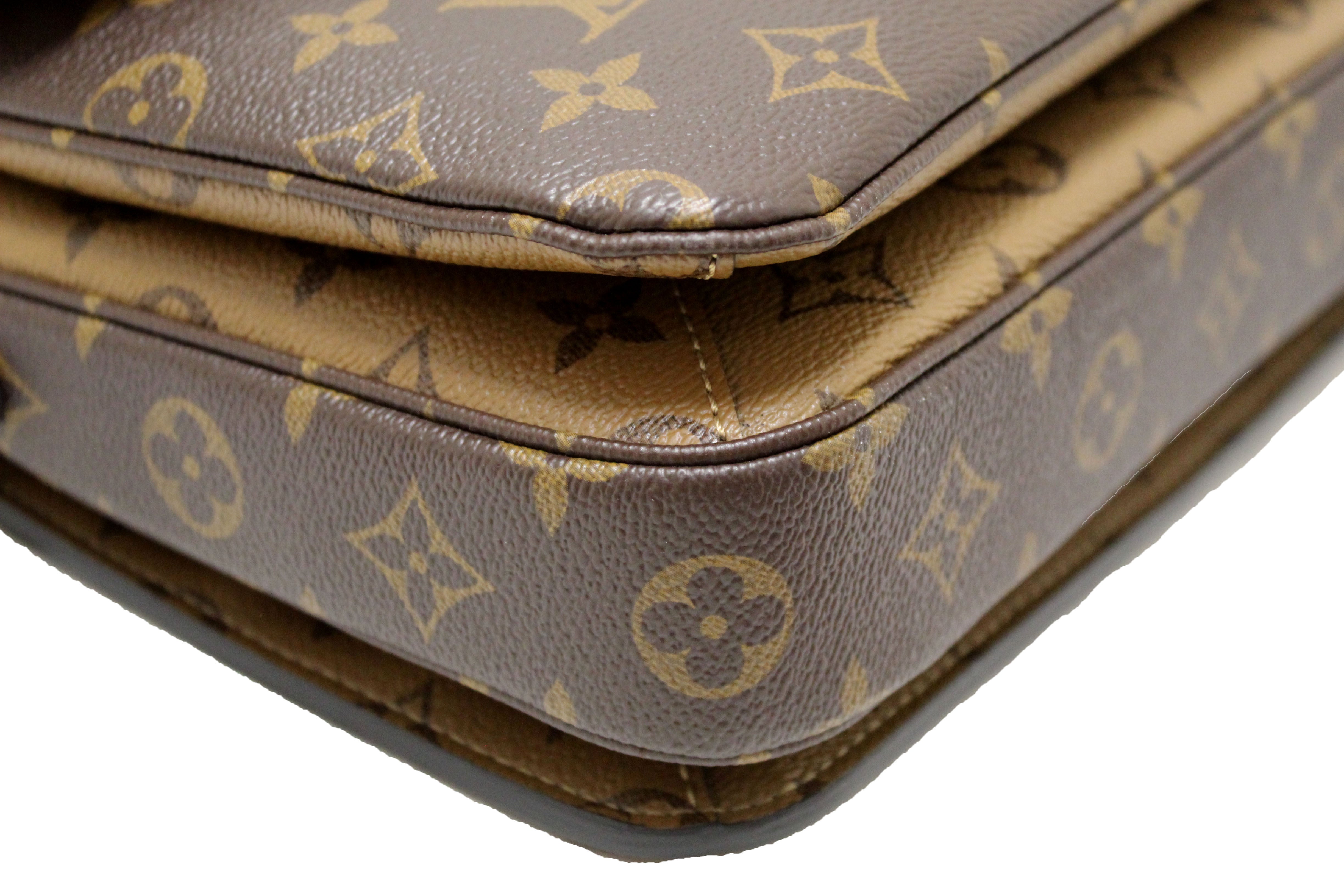 Monogram Reverse Authentic Louis Vuitton Classic Monogram Reverse Canvas Pochette Metis ...