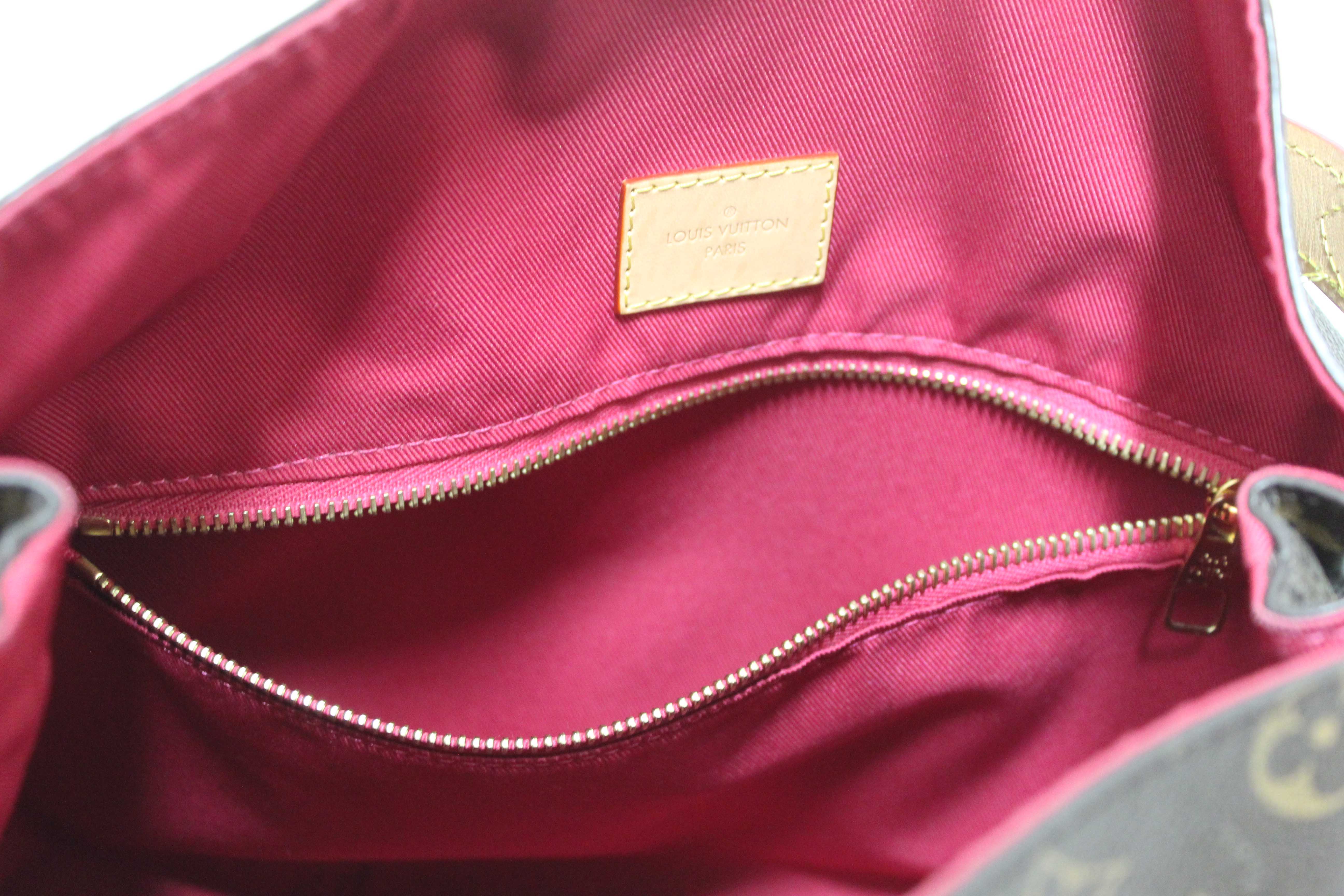 Authentic Louis Vuitton Classic Monogram Graceful PM Hobo Shoulder Bag