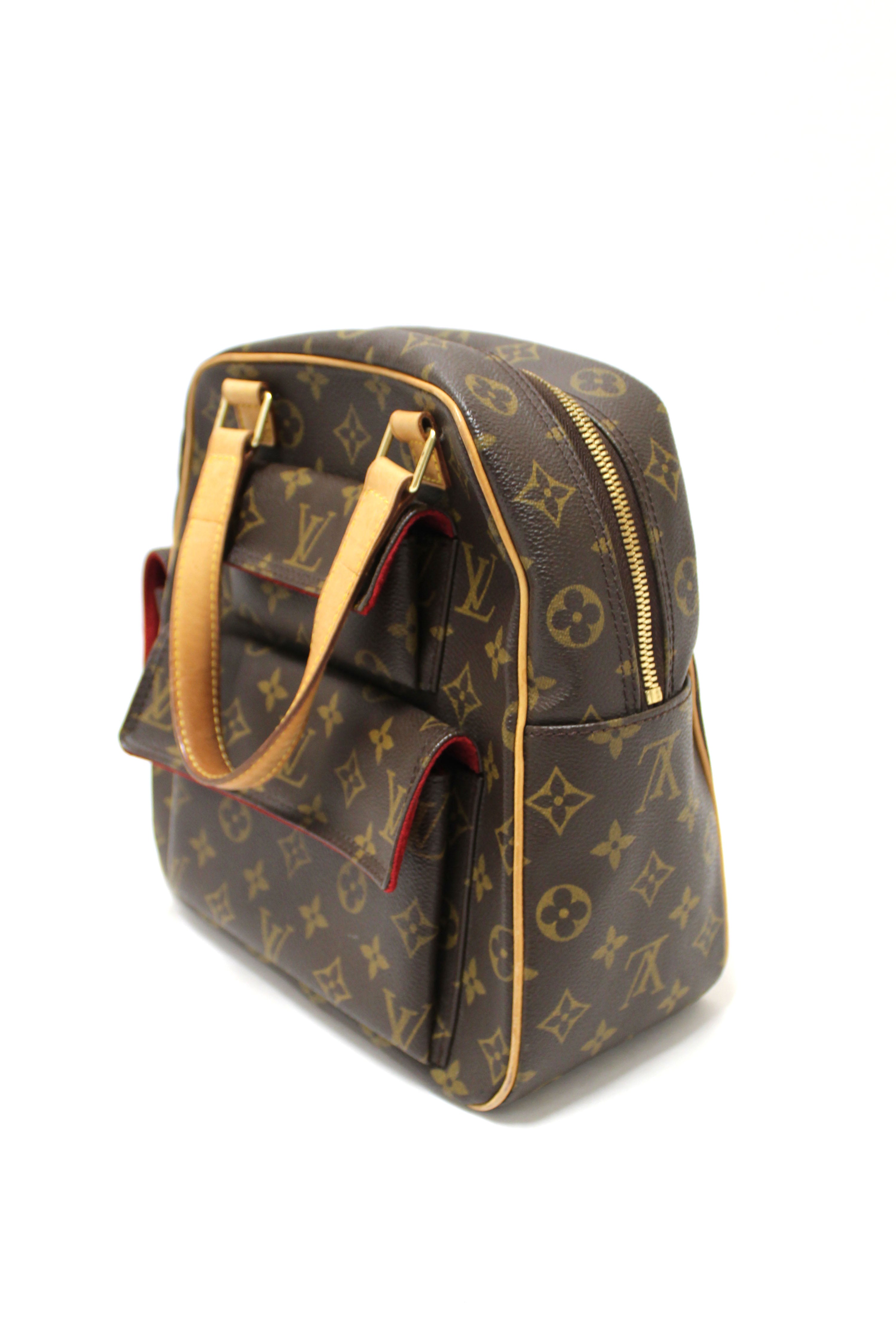 Authentic Louis Vuitton Classic Monogram Exentri- Cite Handbag