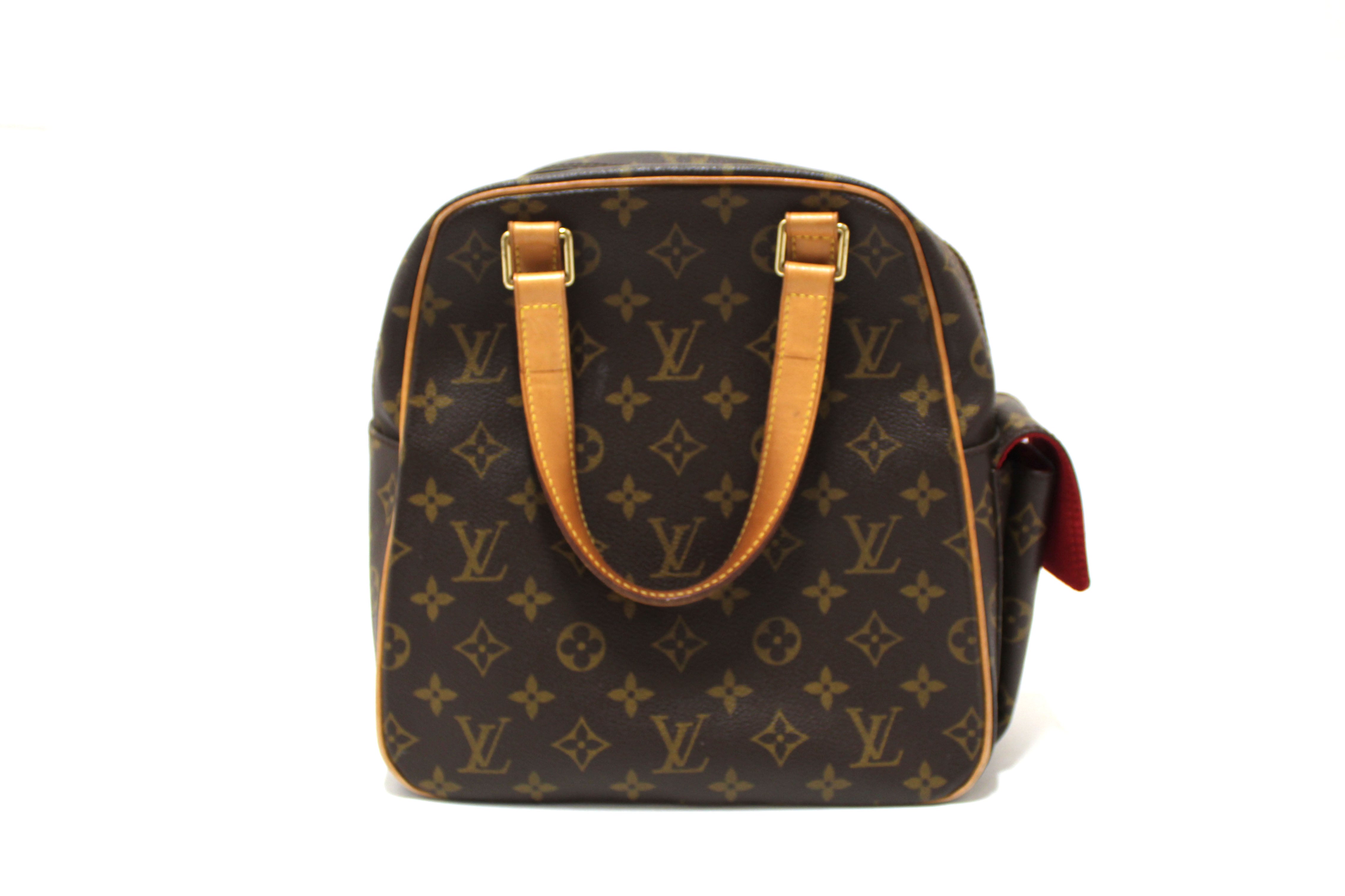 Authentic Louis Vuitton Classic Monogram Exentri- Cite Handbag