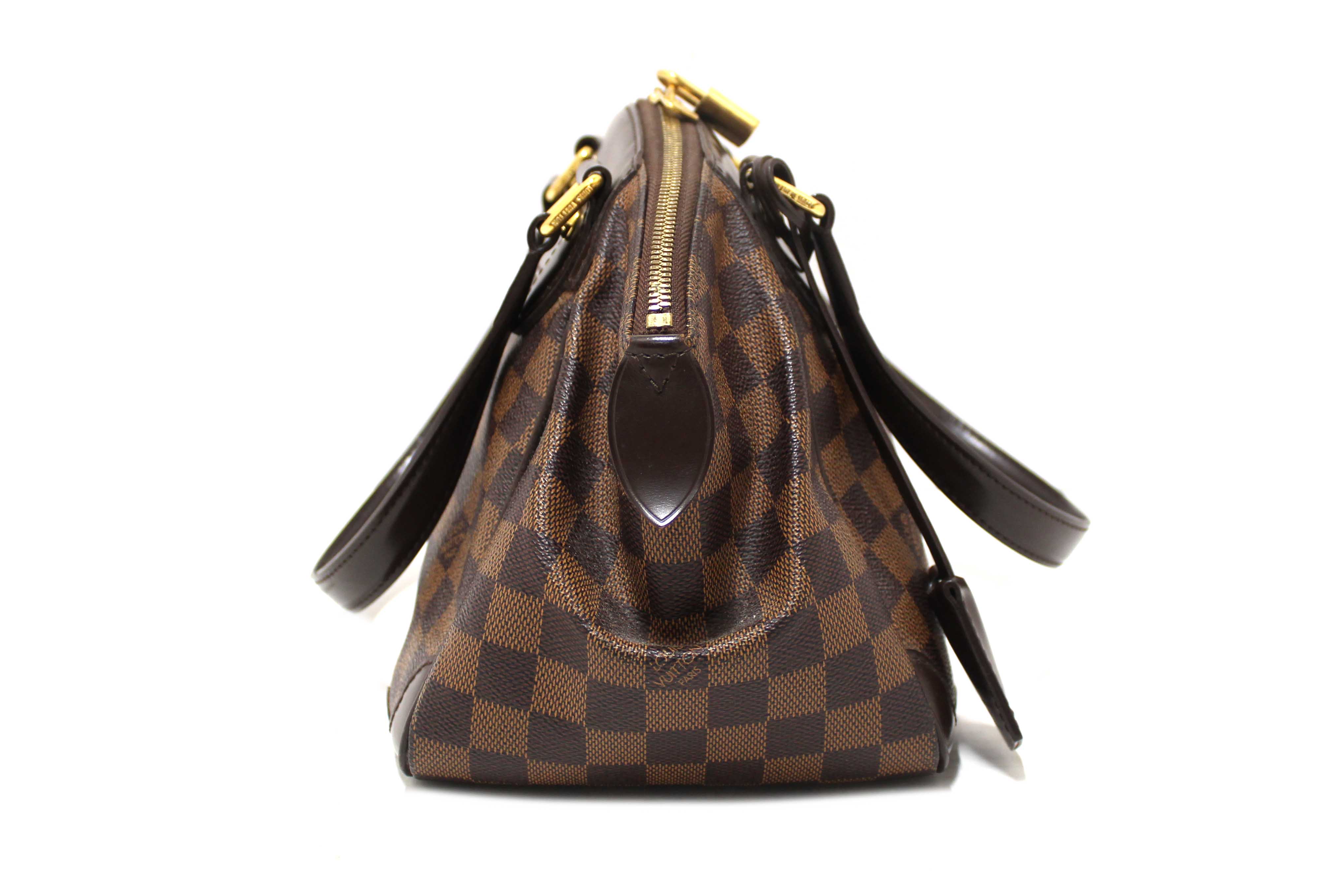 Authentic Louis Vuitton Damier Ebene Verona PM Handbag