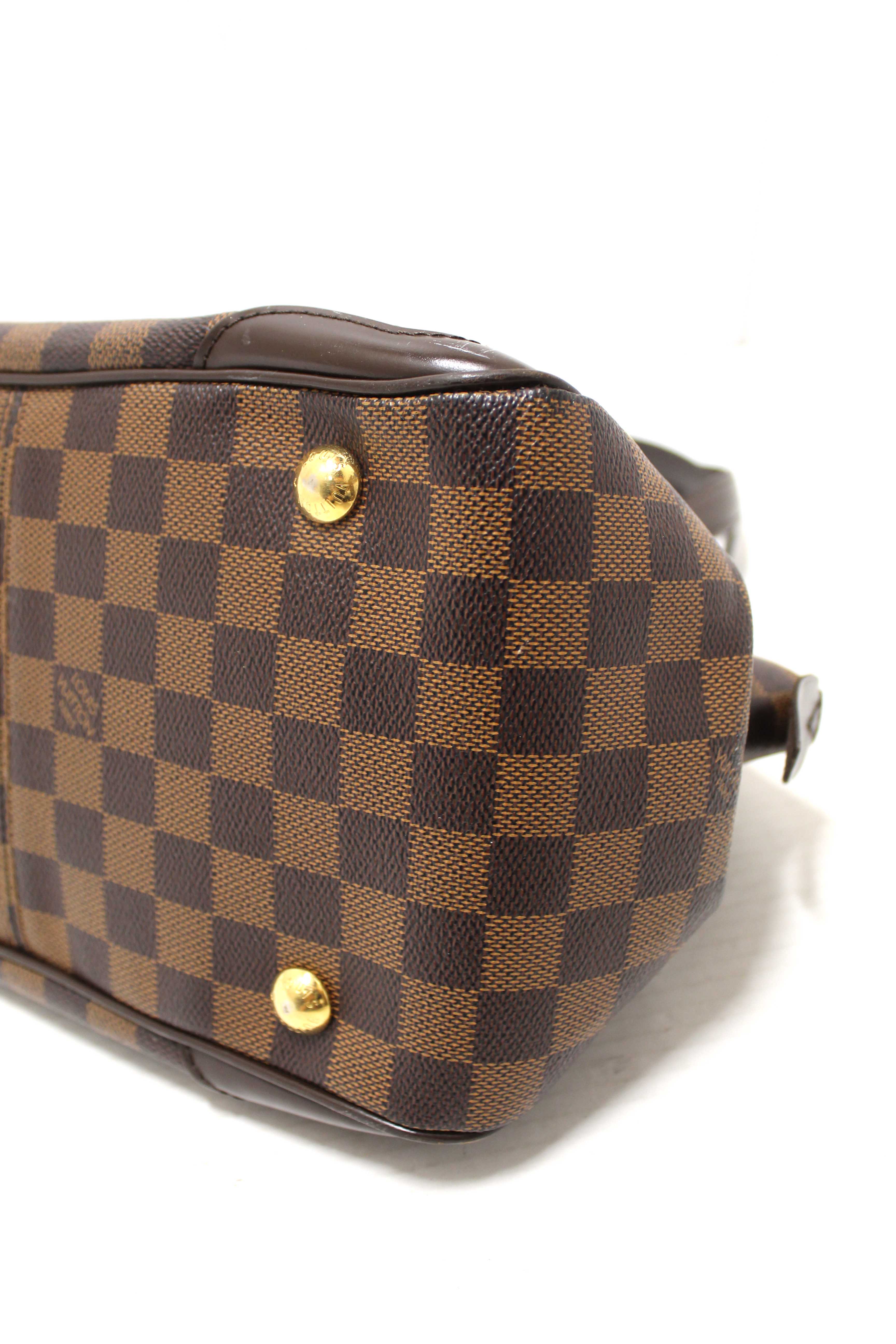 Authentic Louis Vuitton Damier Ebene Verona PM Handbag