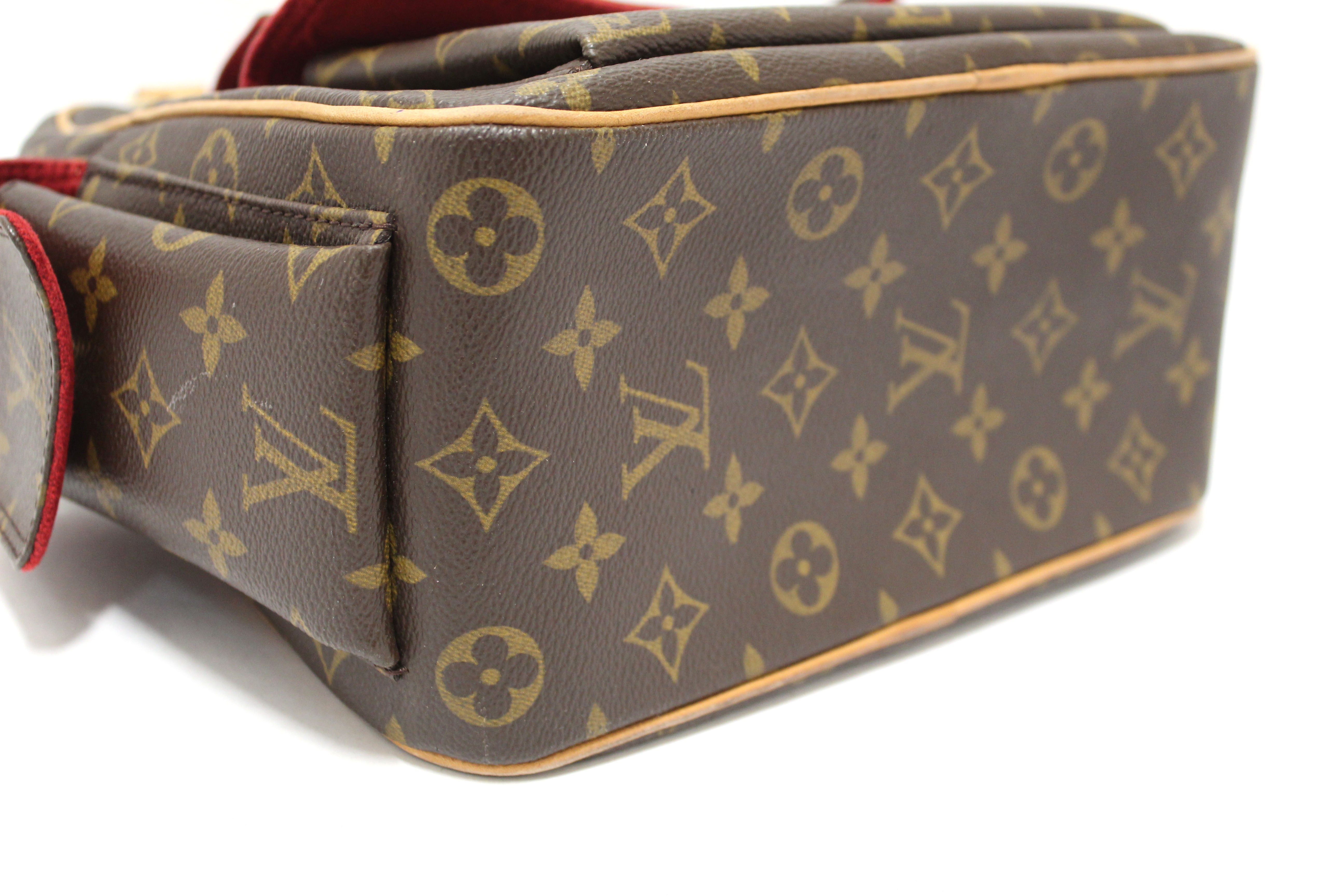 Authentic Louis Vuitton Classic Monogram Exentri- Cite Handbag