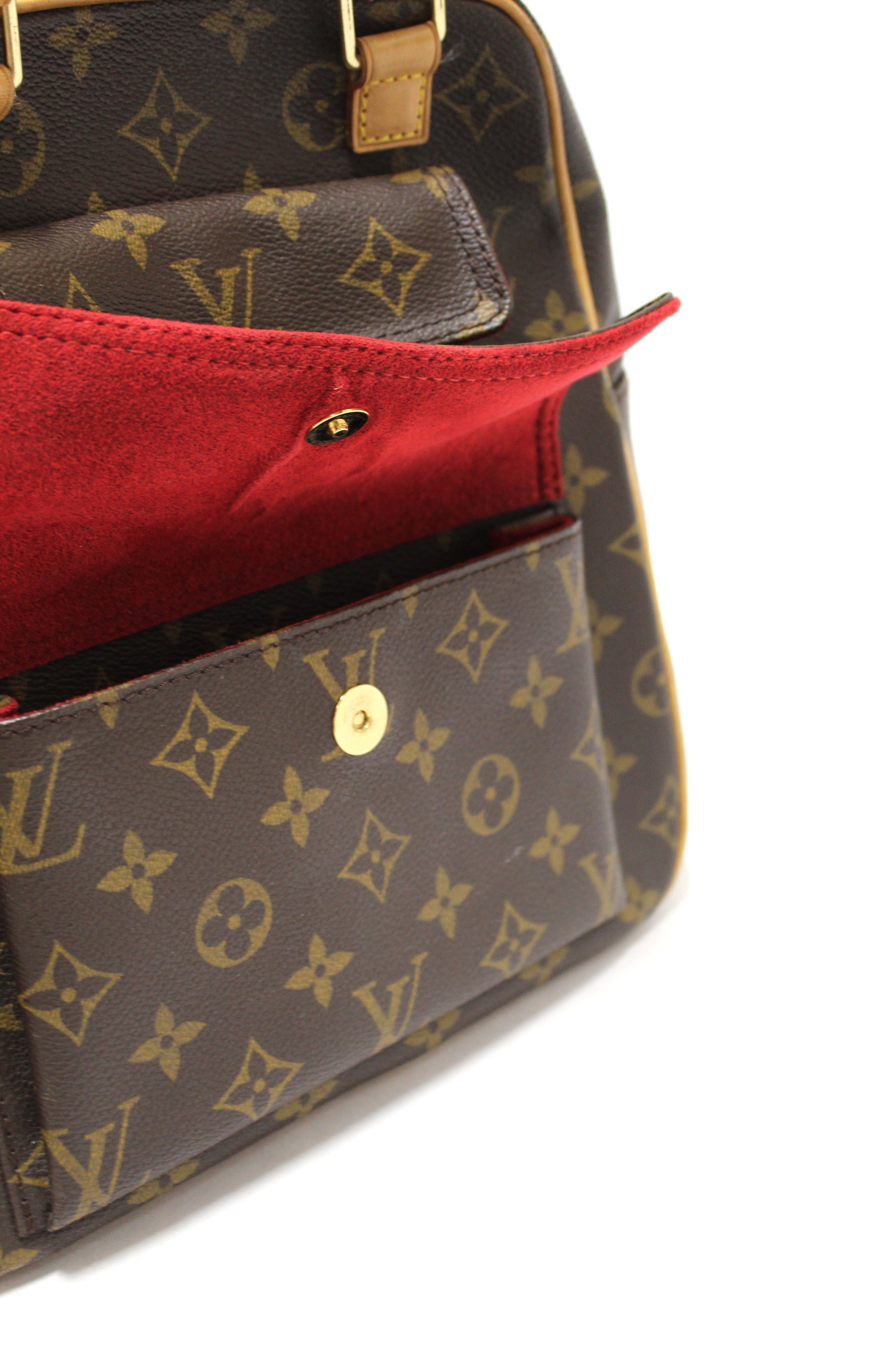 Authentic Louis Vuitton Classic Monogram Exentri- Cite Handbag