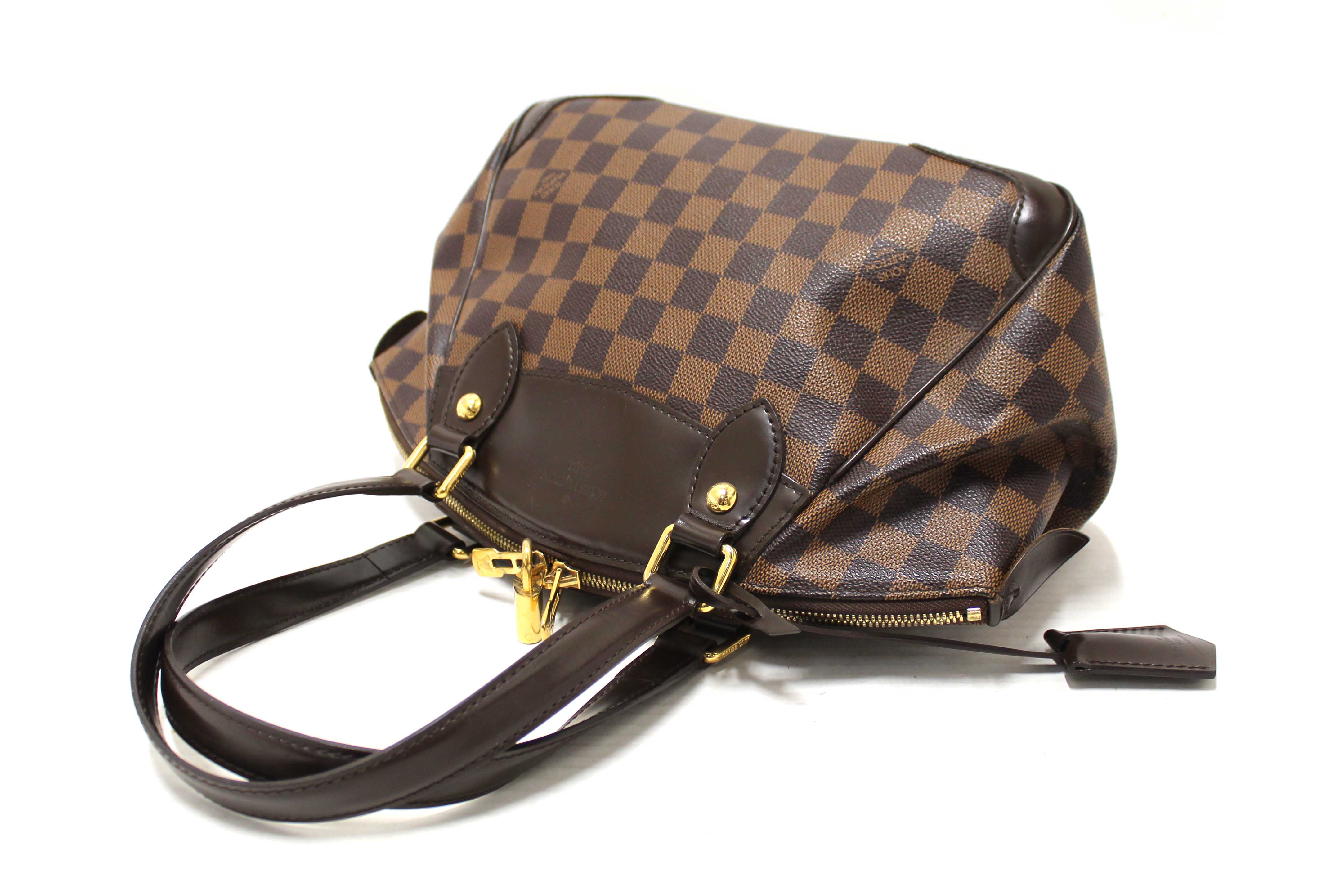 Authentic Louis Vuitton Damier Ebene Verona PM Handbag