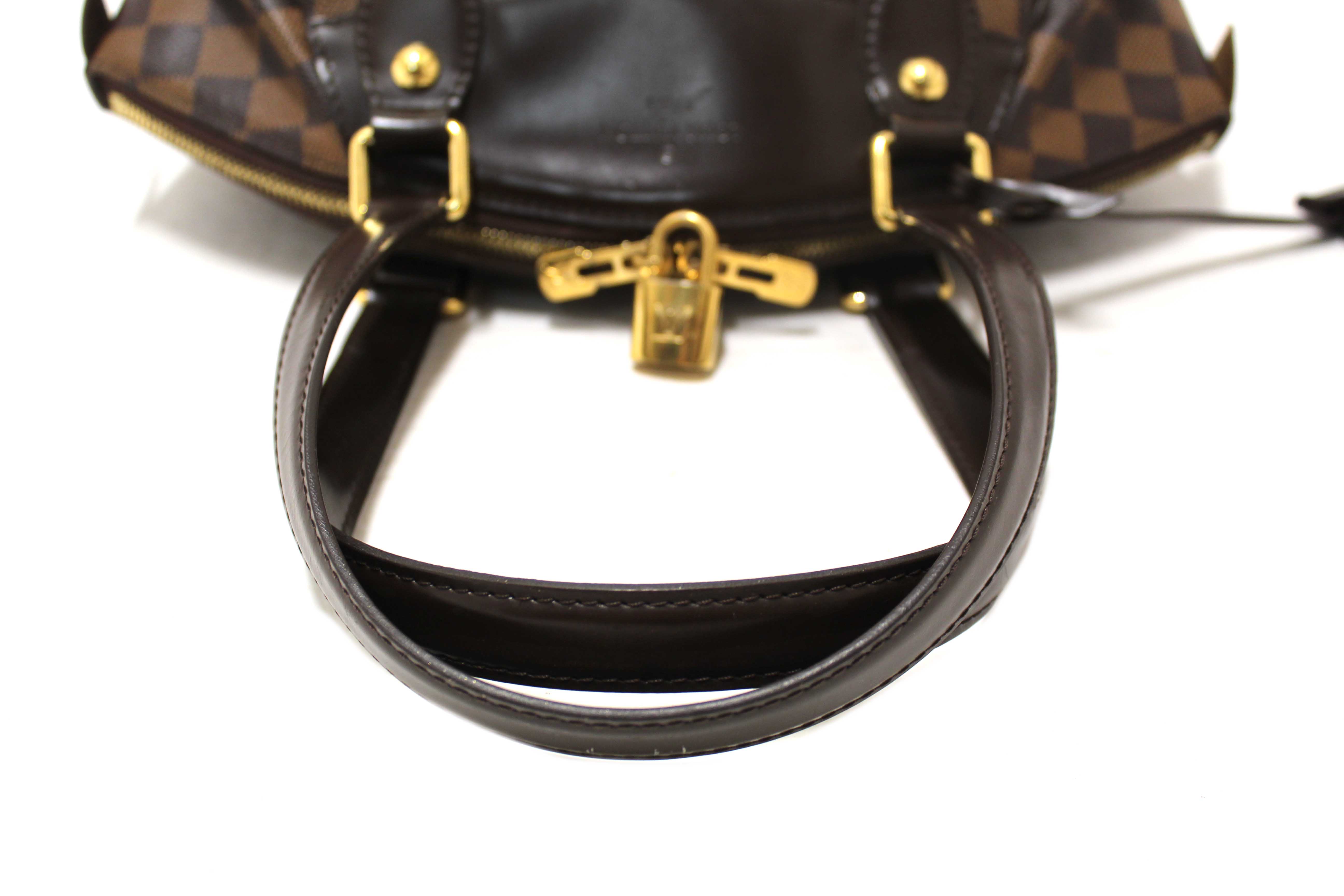 Authentic Louis Vuitton Damier Ebene Verona PM Handbag