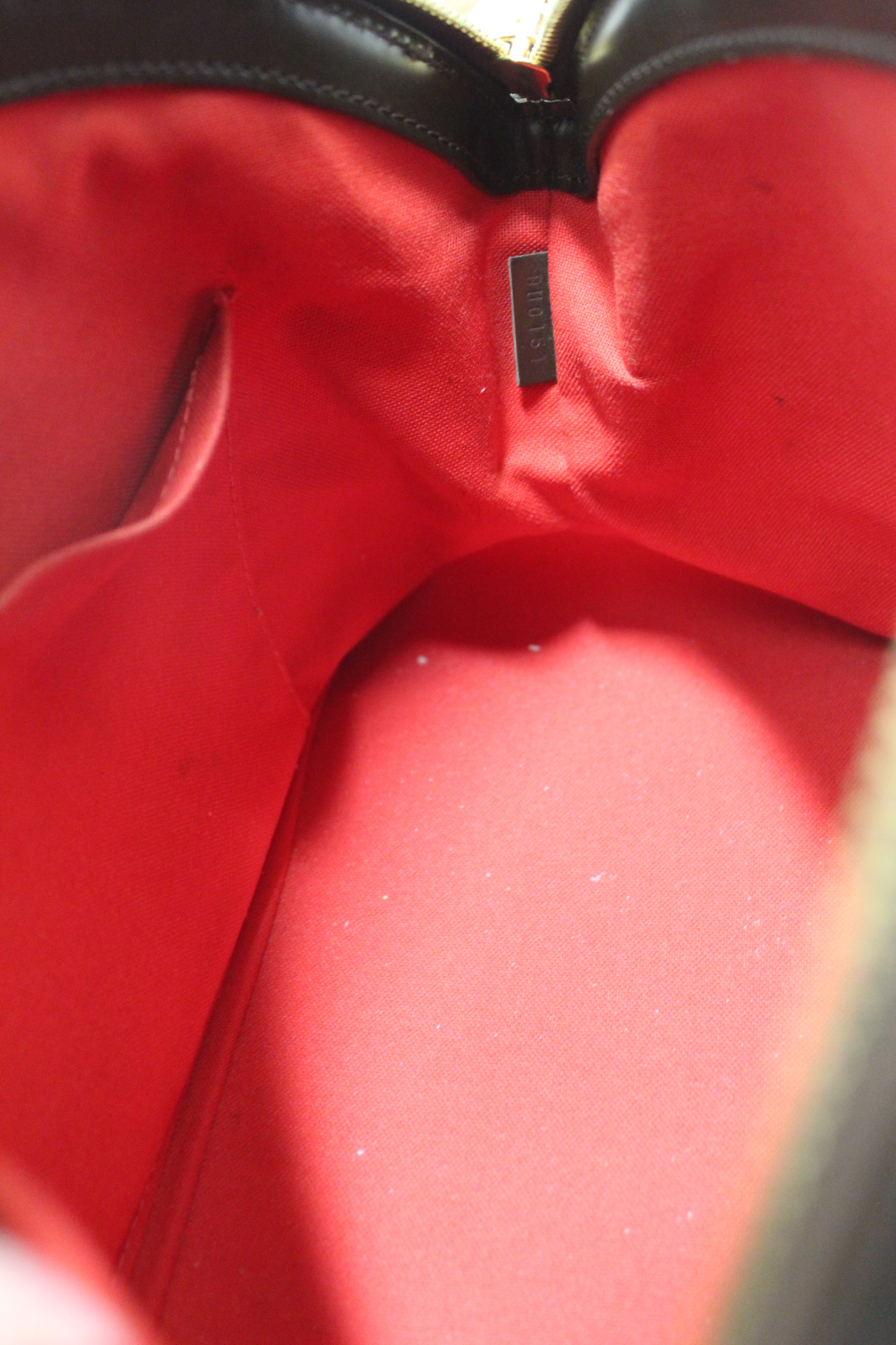 Authentic Louis Vuitton Damier Ebene Verona PM Handbag