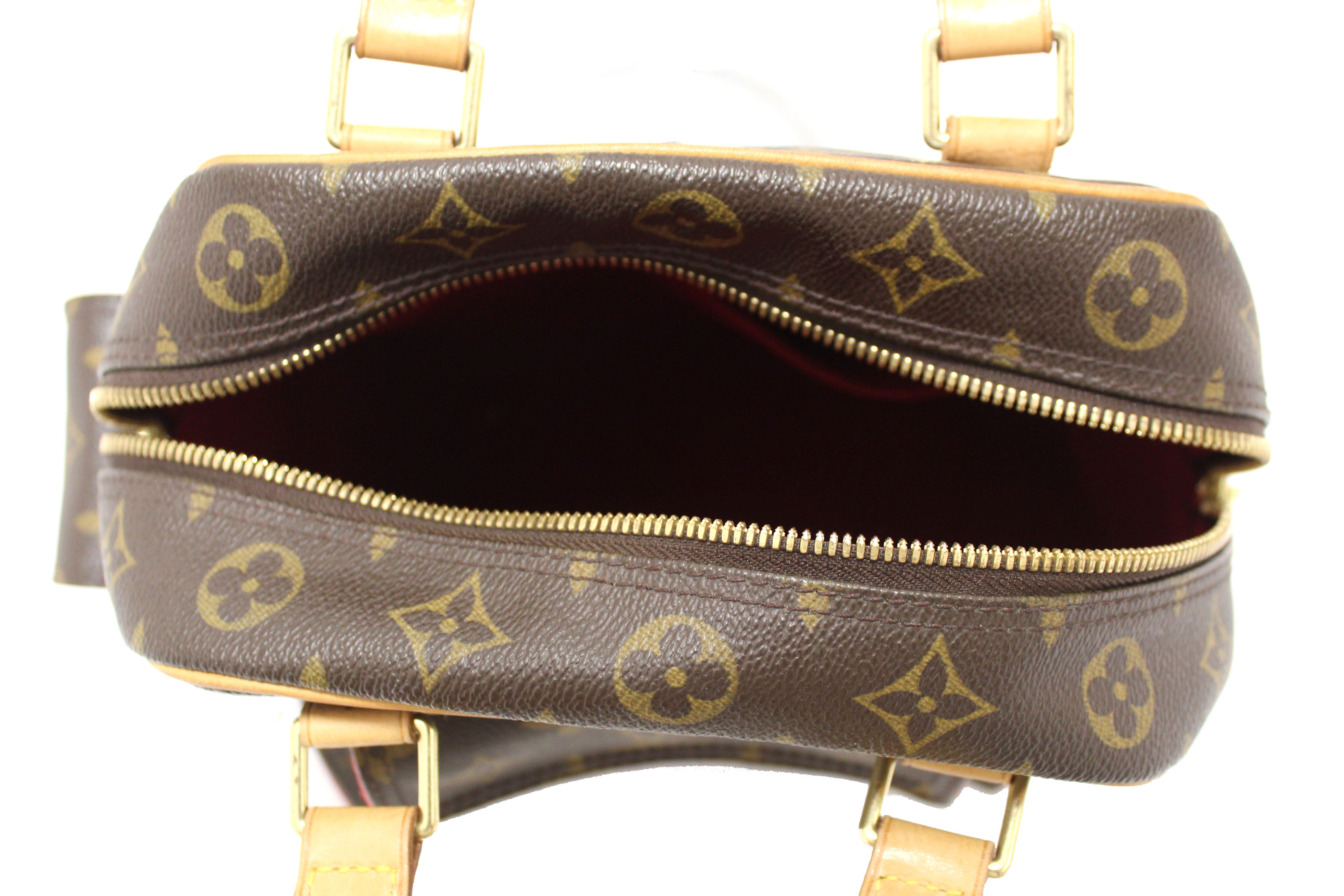 Authentic Louis Vuitton Classic Monogram Exentri- Cite Handbag