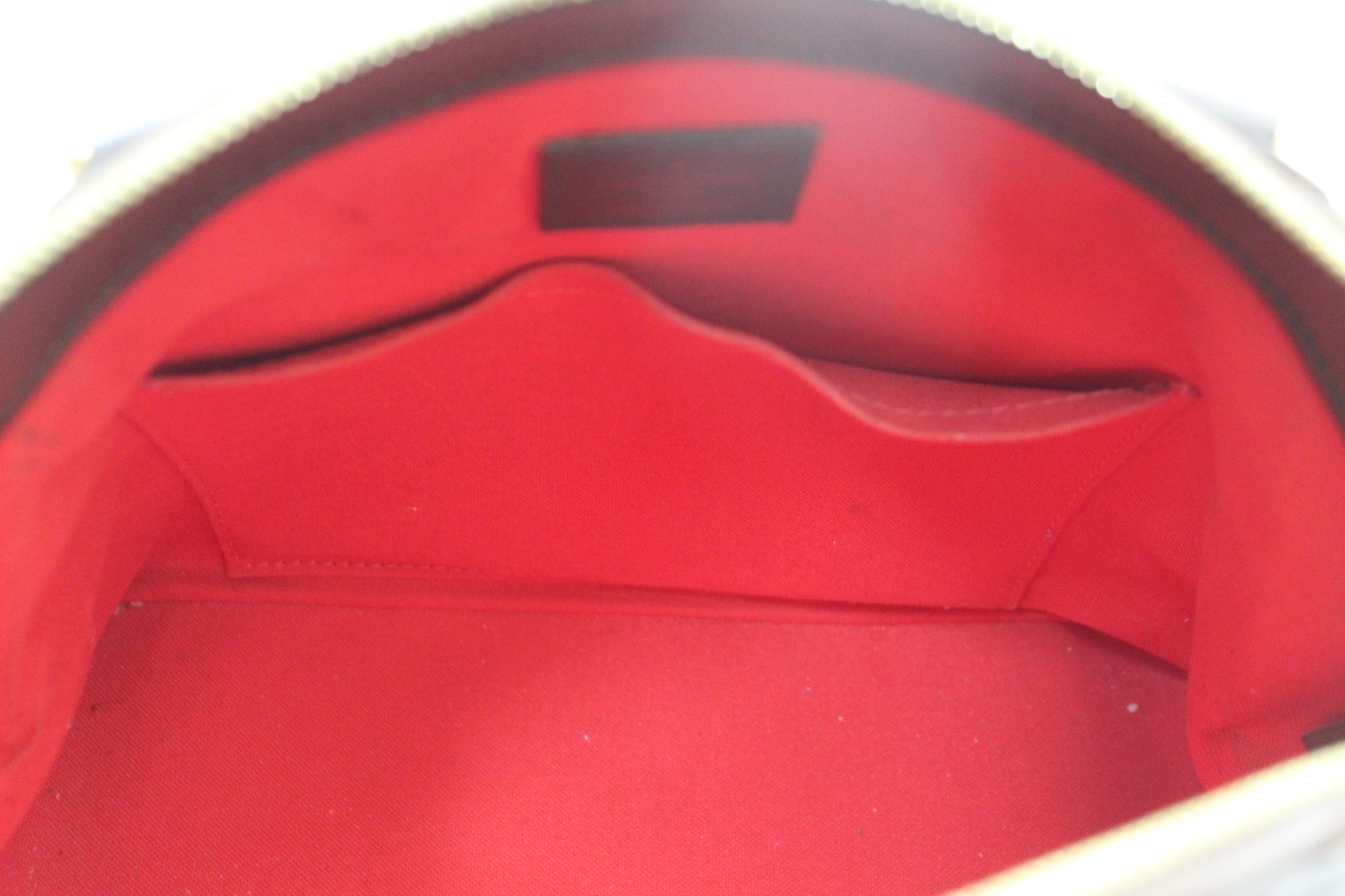 Authentic Louis Vuitton Damier Ebene Verona PM Handbag