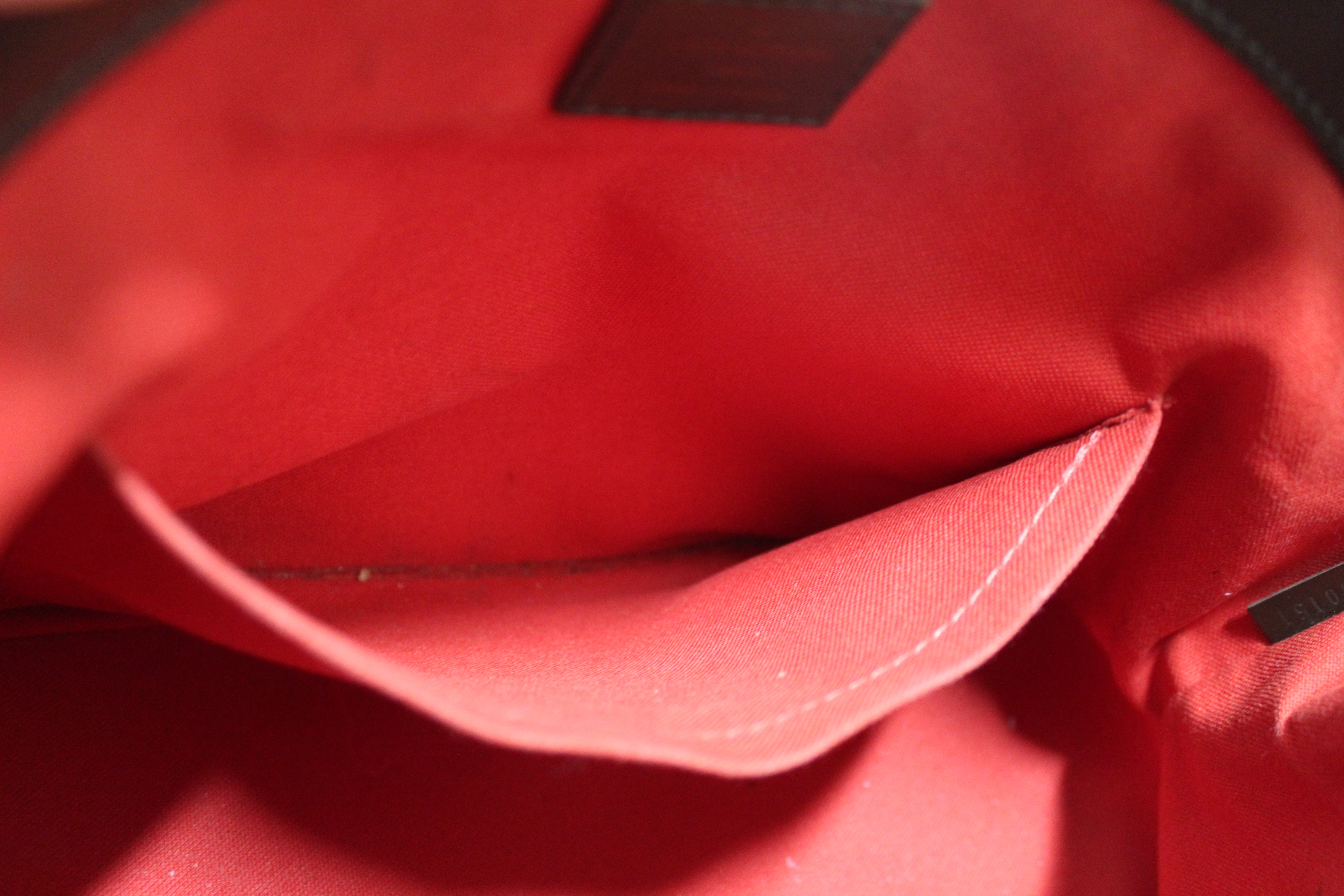 Authentic Louis Vuitton Damier Ebene Verona PM Handbag