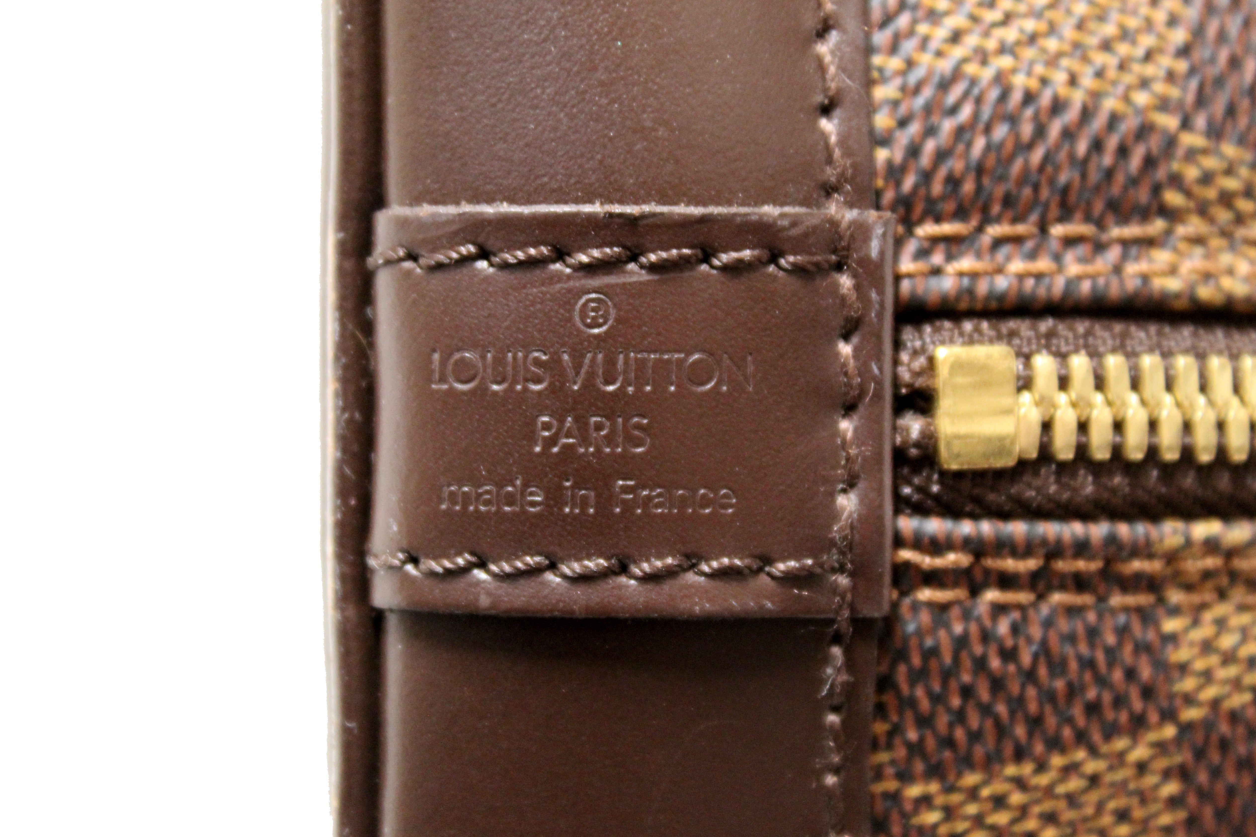Louis Vuitton Damier Ebene Canvas Alma PM Bag Louis Vuitton
