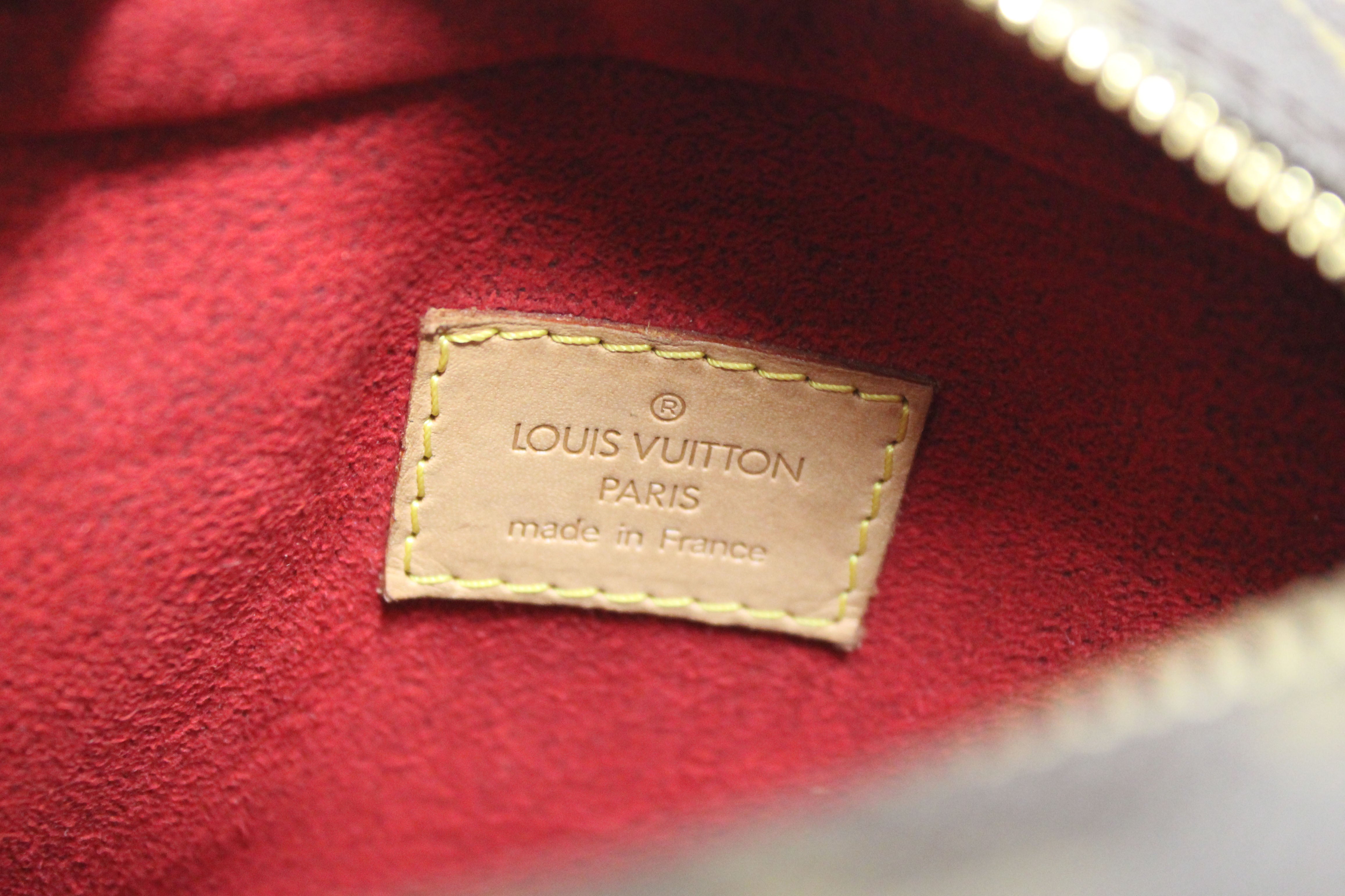 Authentic Louis Vuitton Classic Monogram Exentri- Cite Handbag