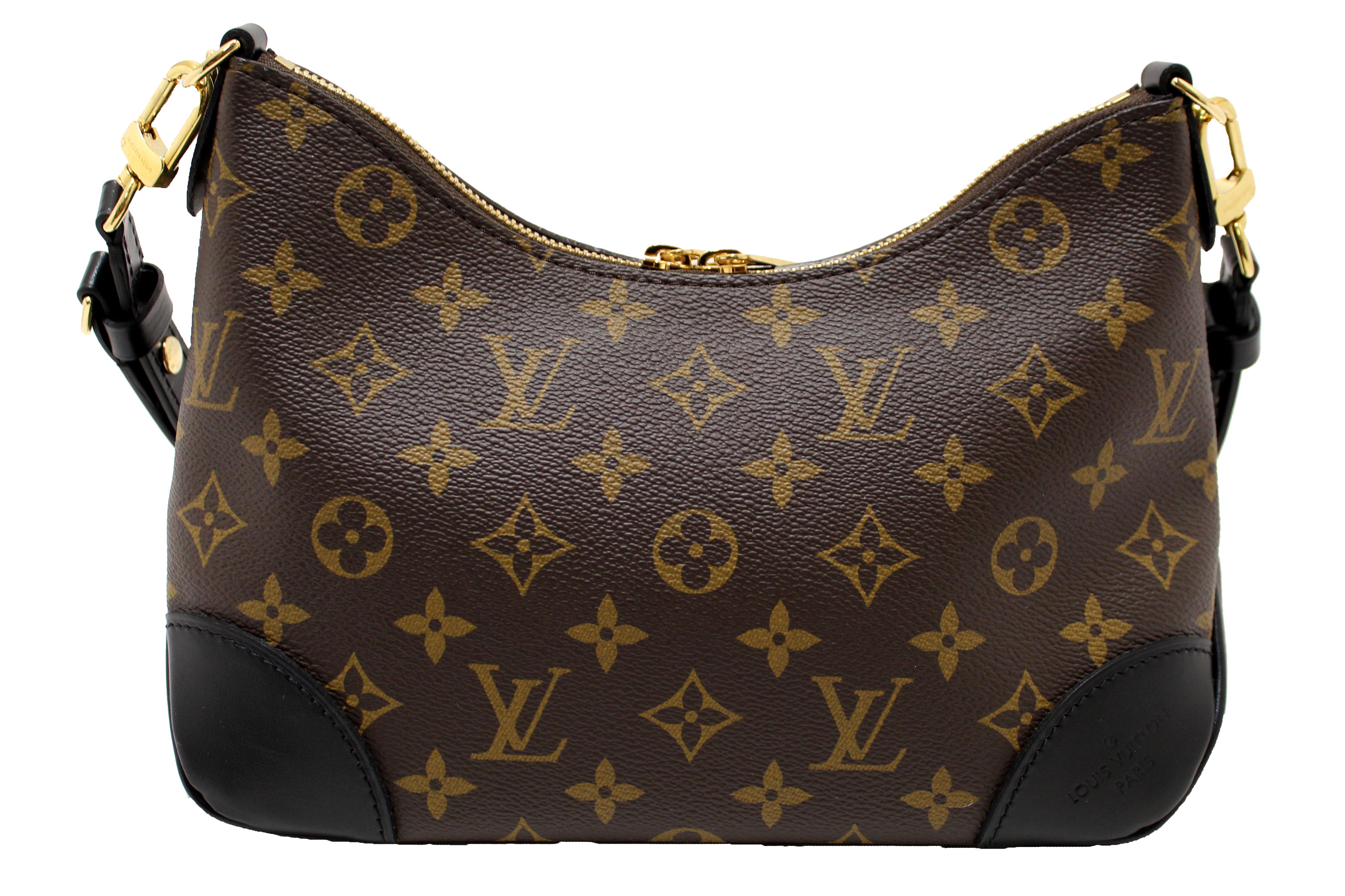 Authentic Louis Vuitton Classic Monogram Boulogne Shoulder/Crossbody Bag