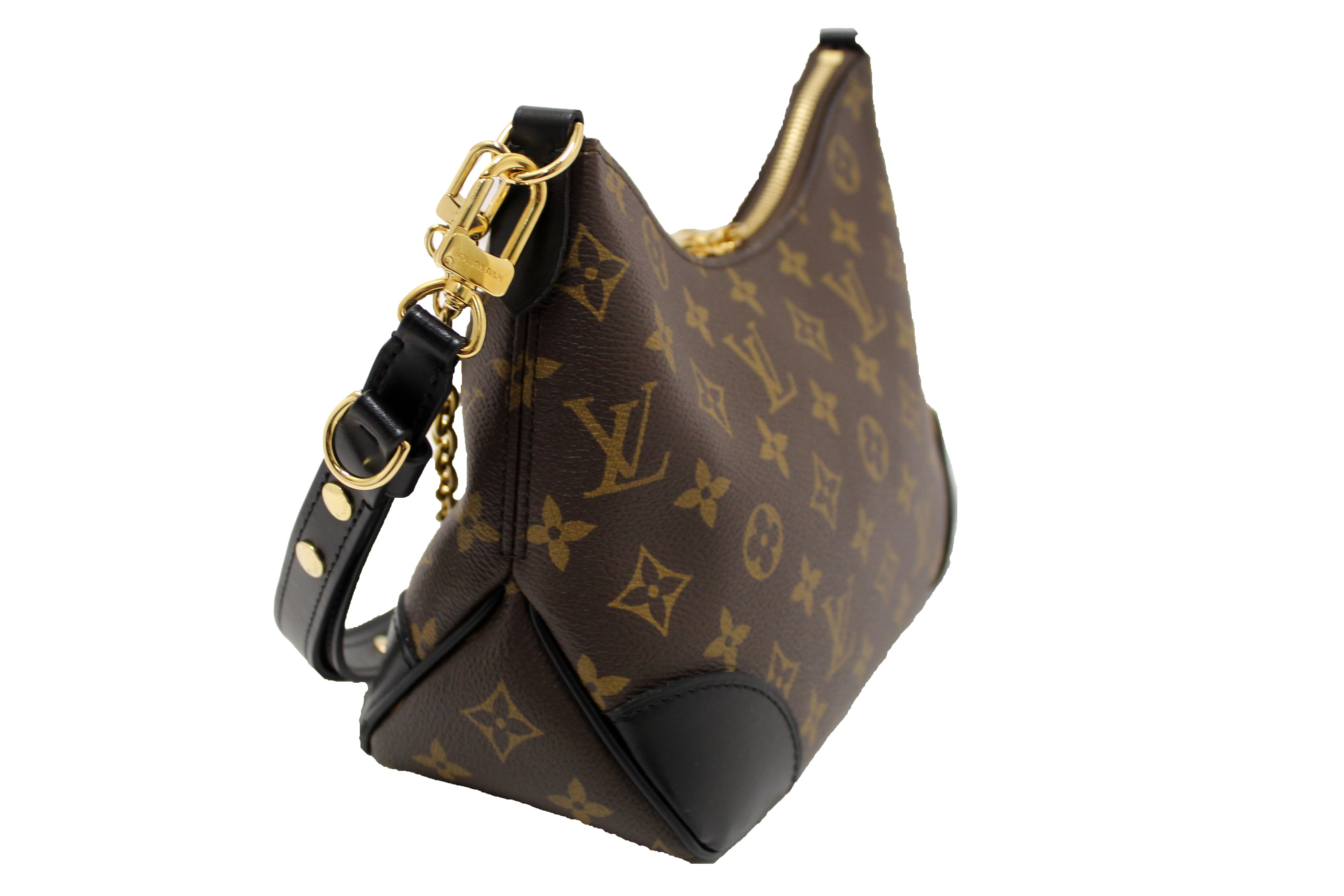 Authentic Louis Vuitton Classic Monogram Boulogne Shoulder/Crossbody Bag