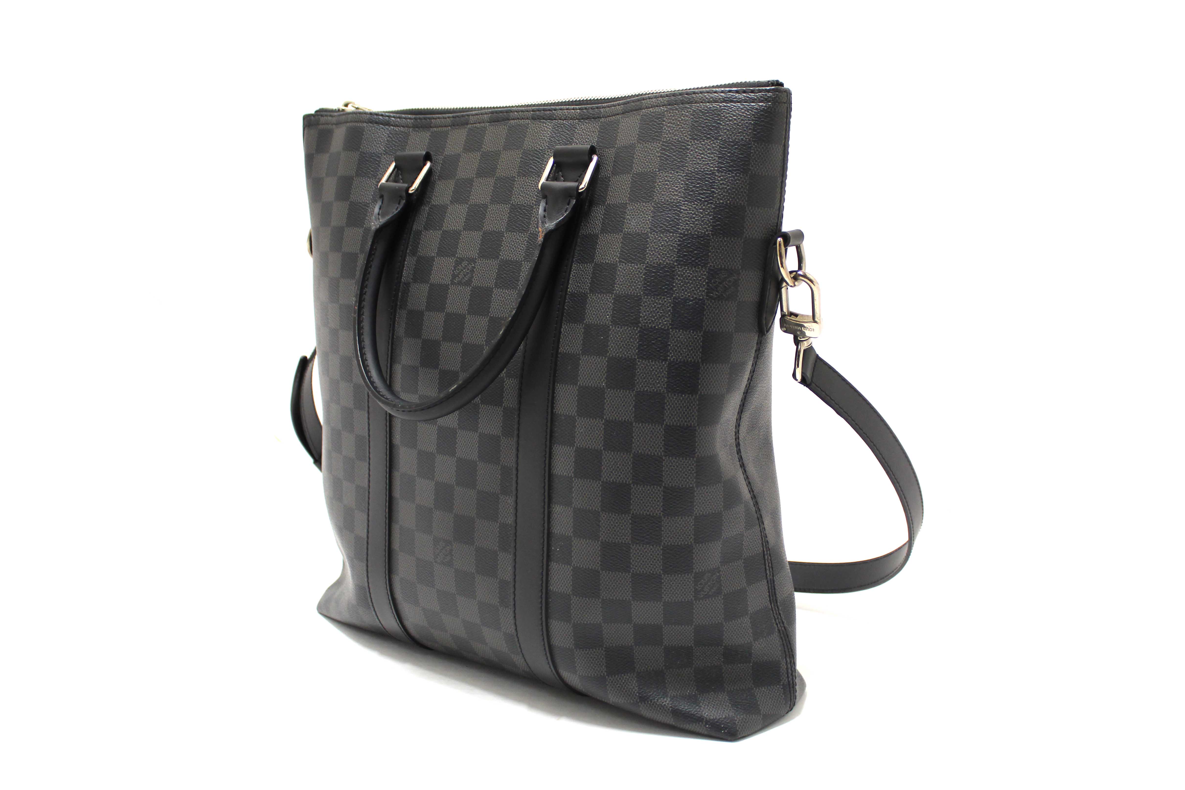 louis vuitton anton backpack Louis Vuitton Anton Damier Graphite Tote Bag