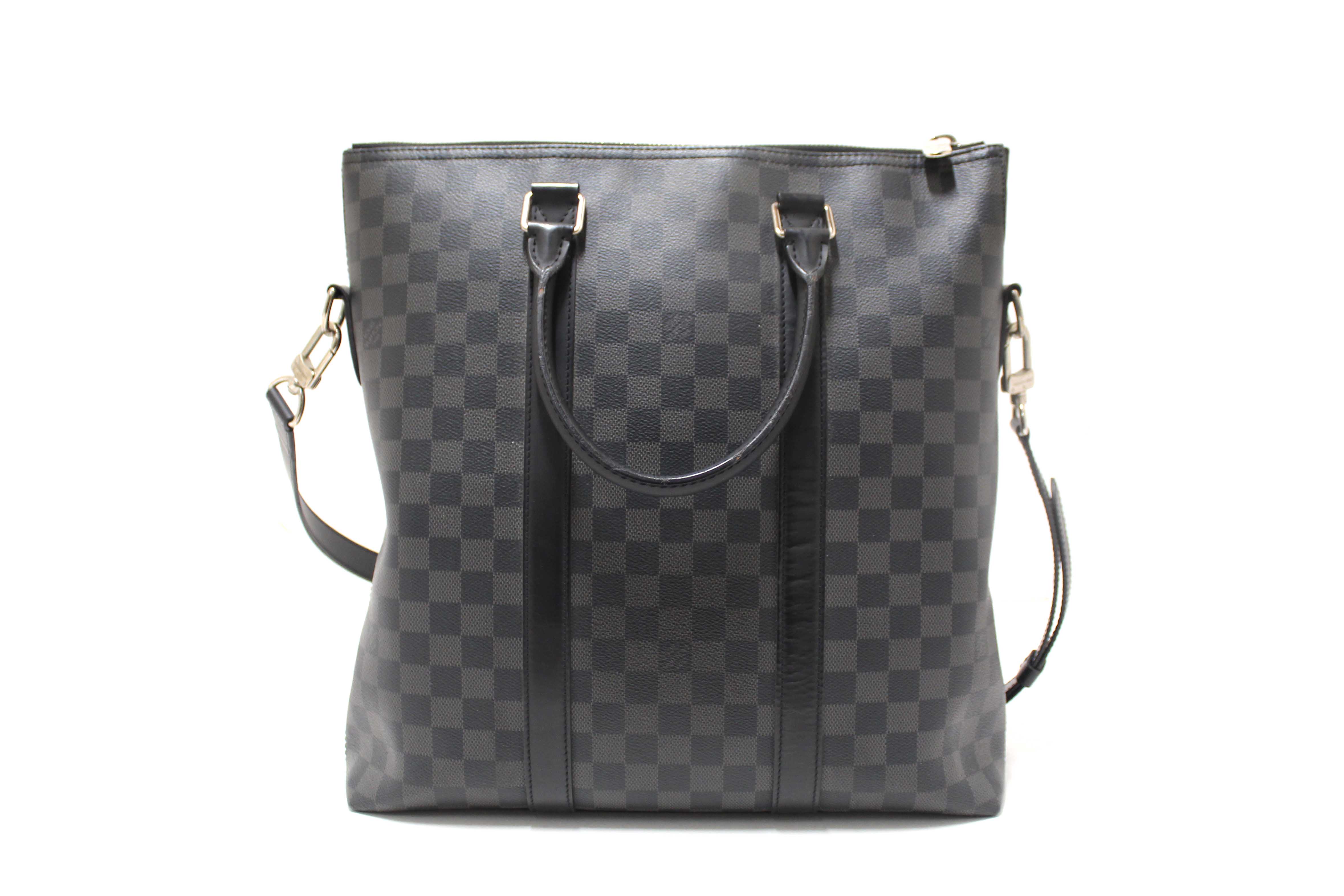 Authentic Louis Vuitton Damier Graphite Anton Tote Bag