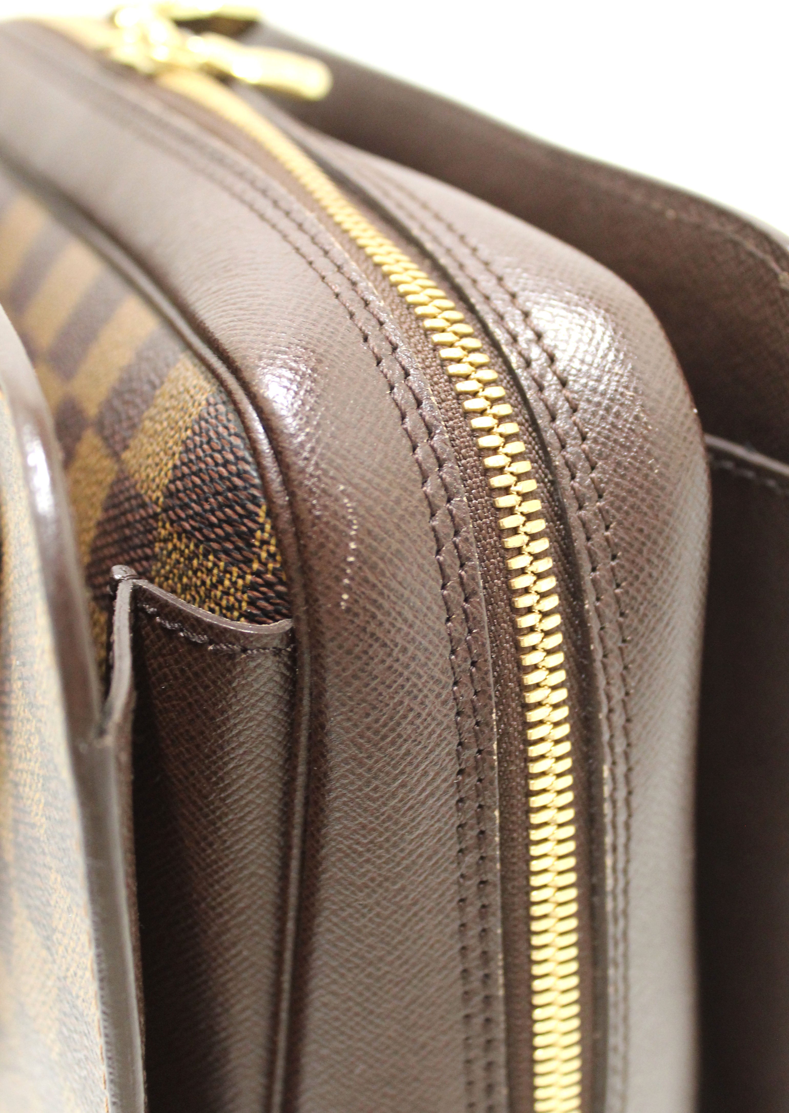 Louis Vuitton Damier Ebene Canvas Triana Top Handle Bag – RETYCHE