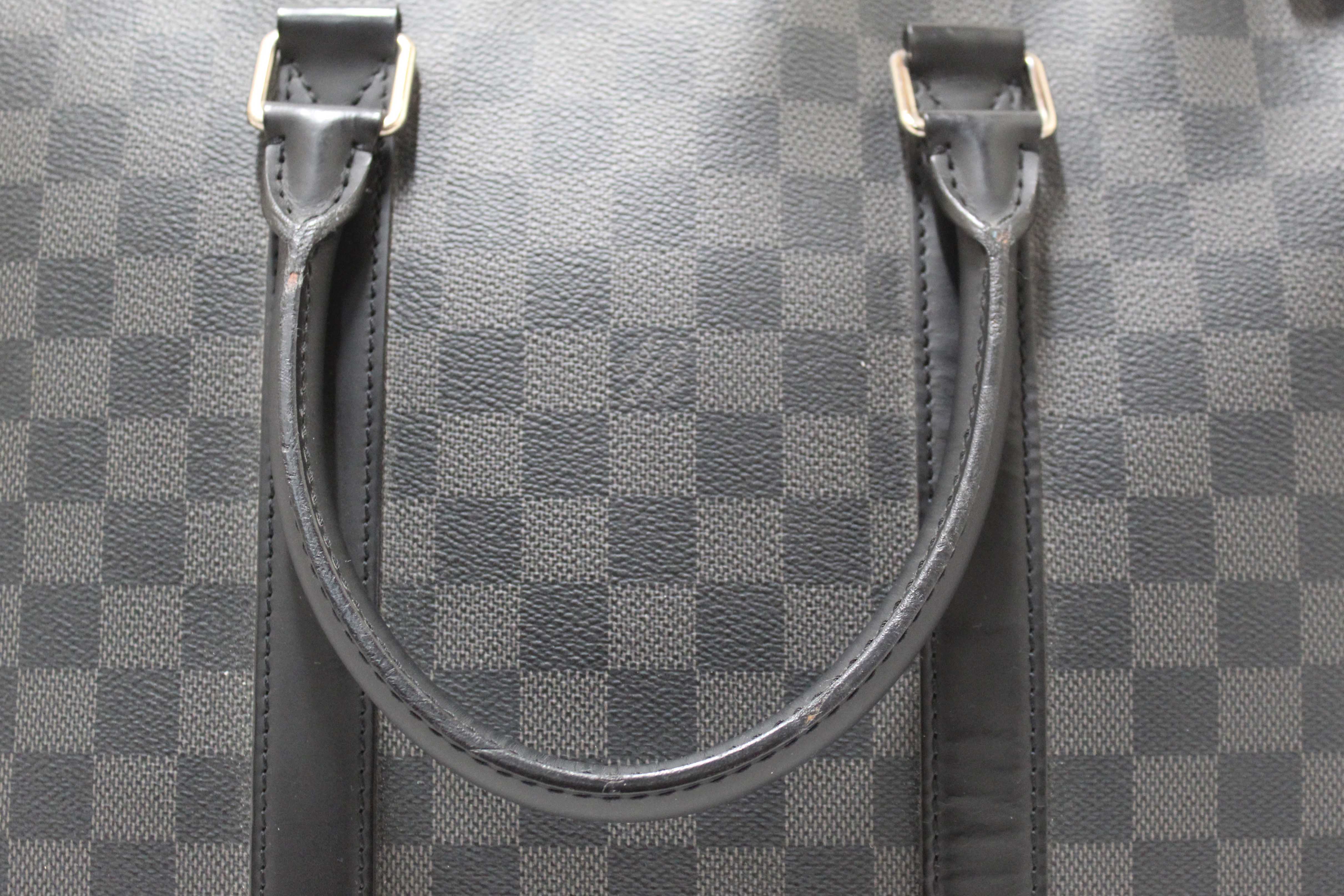 Authentic Louis Vuitton Damier Graphite Anton Tote Bag