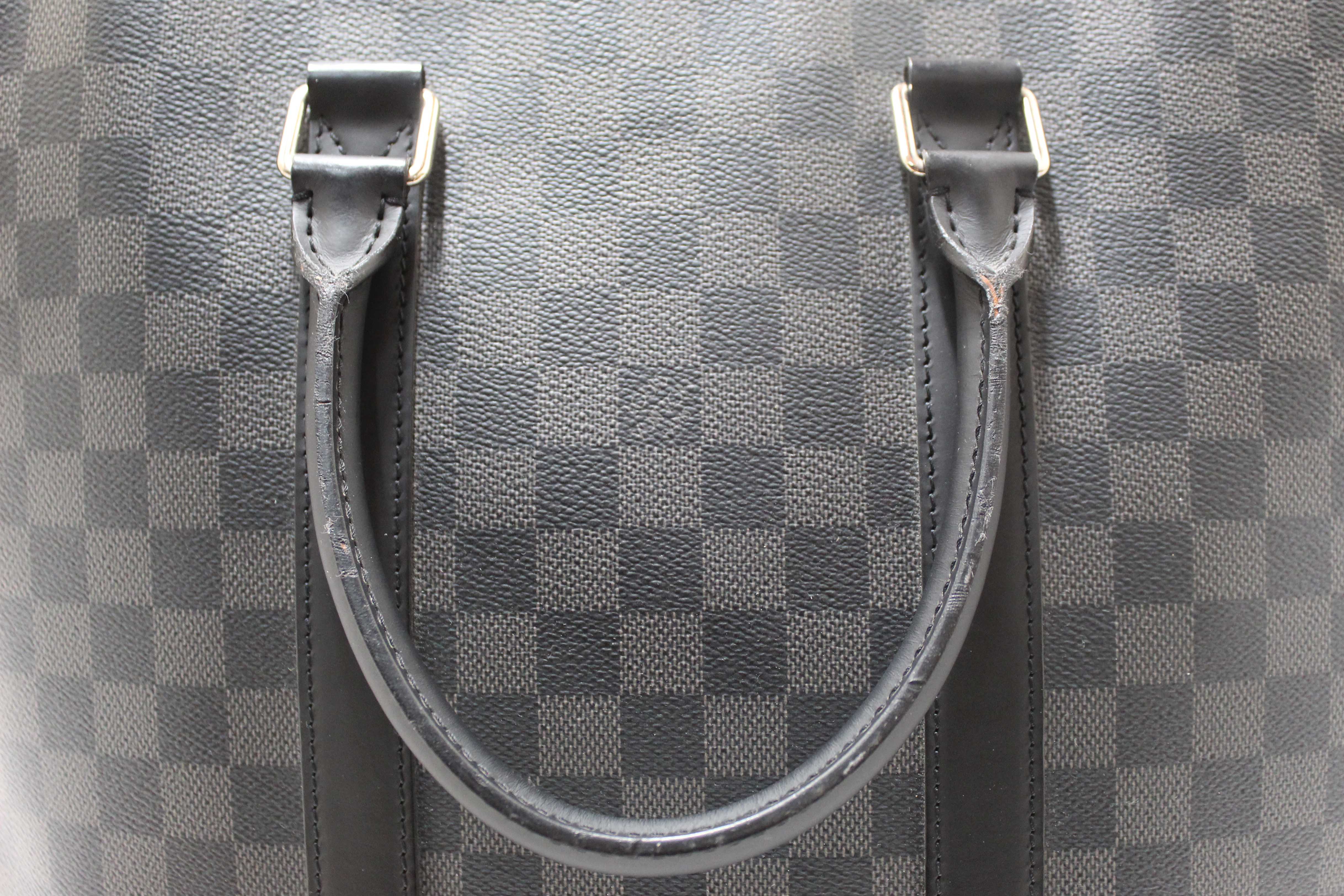 Authentic Louis Vuitton Damier Graphite Anton Tote Bag