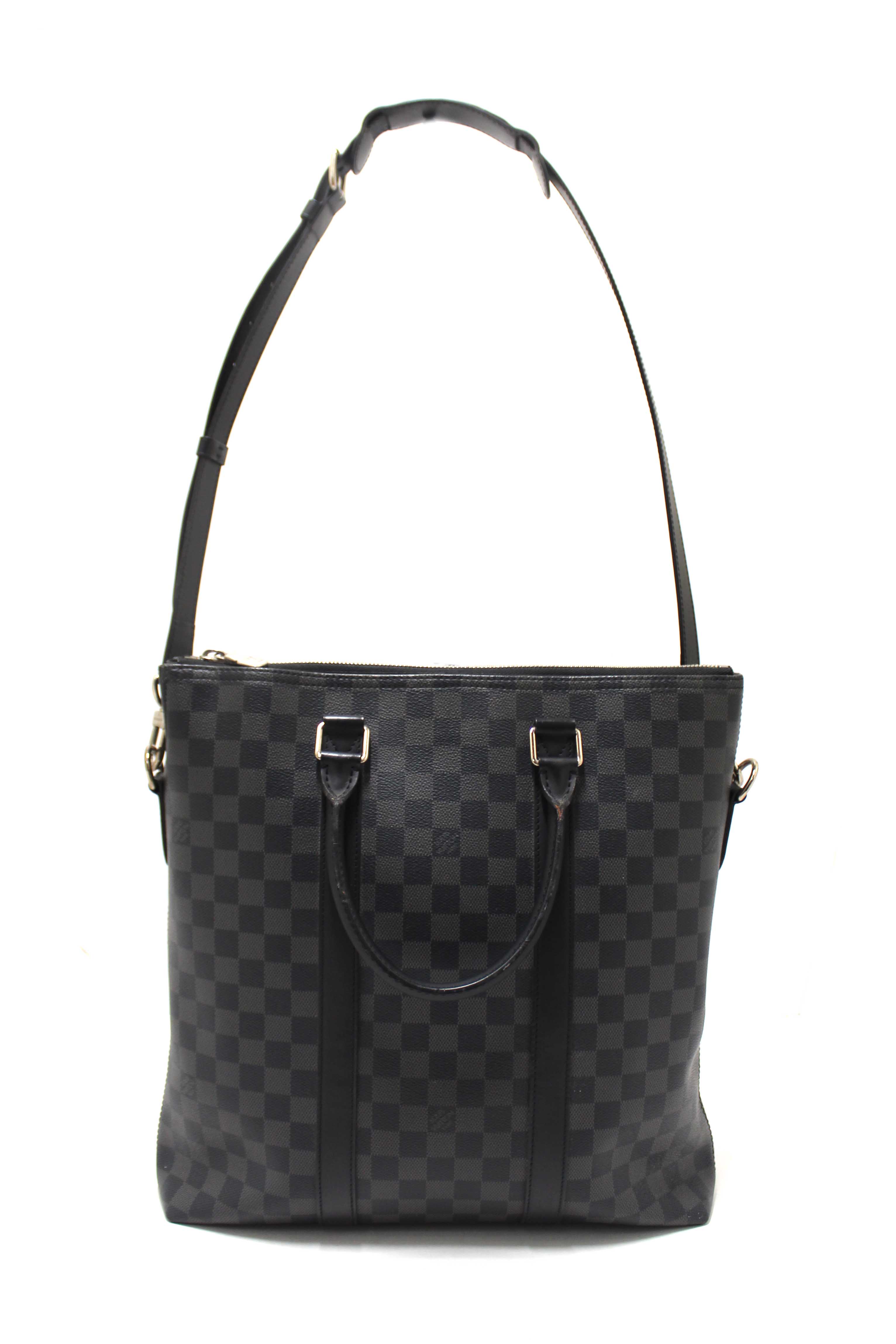 Authentic Louis Vuitton Damier Graphite Anton Tote Bag