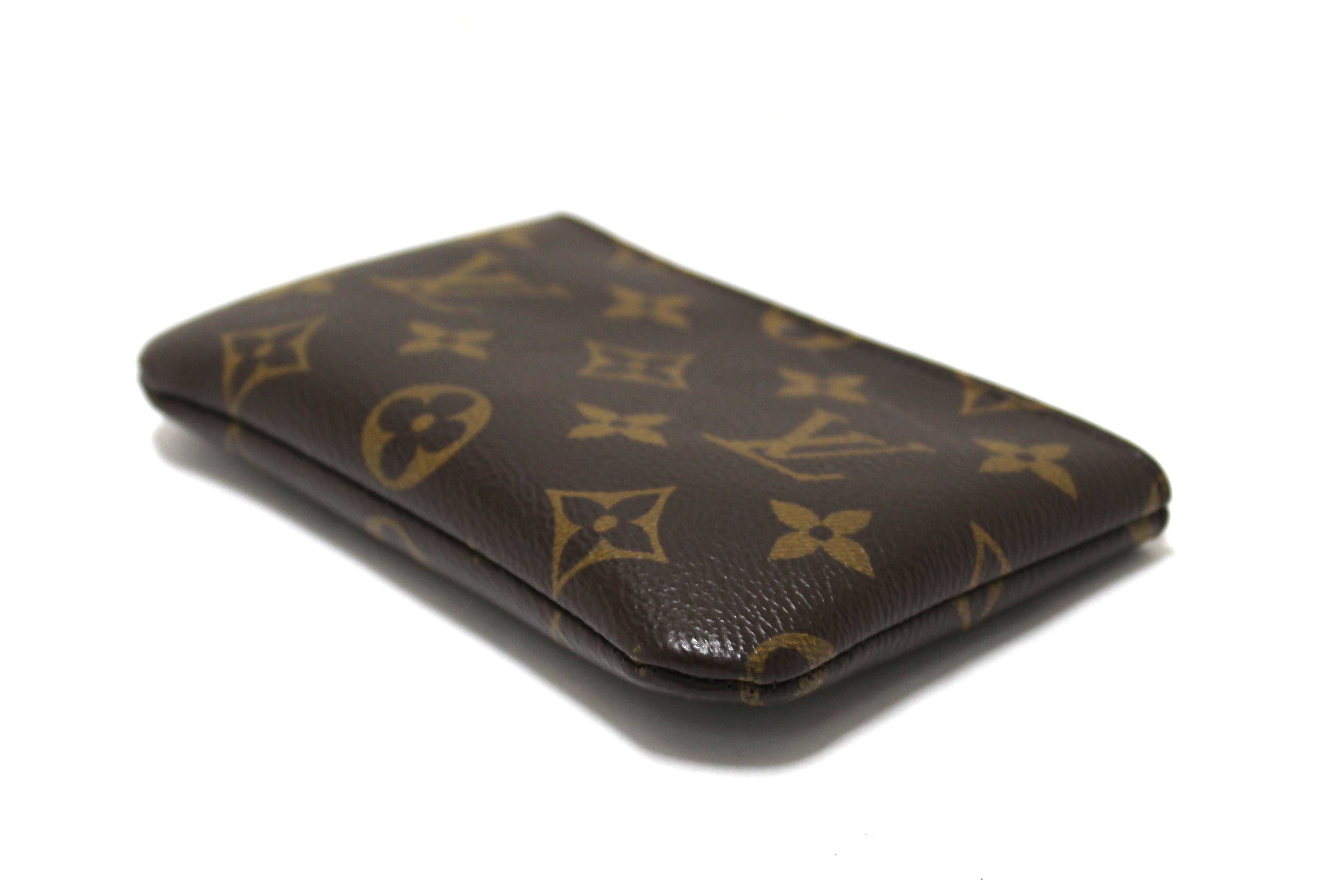 Authentic Louis Vuitton Classic Monogram Key Pouch S