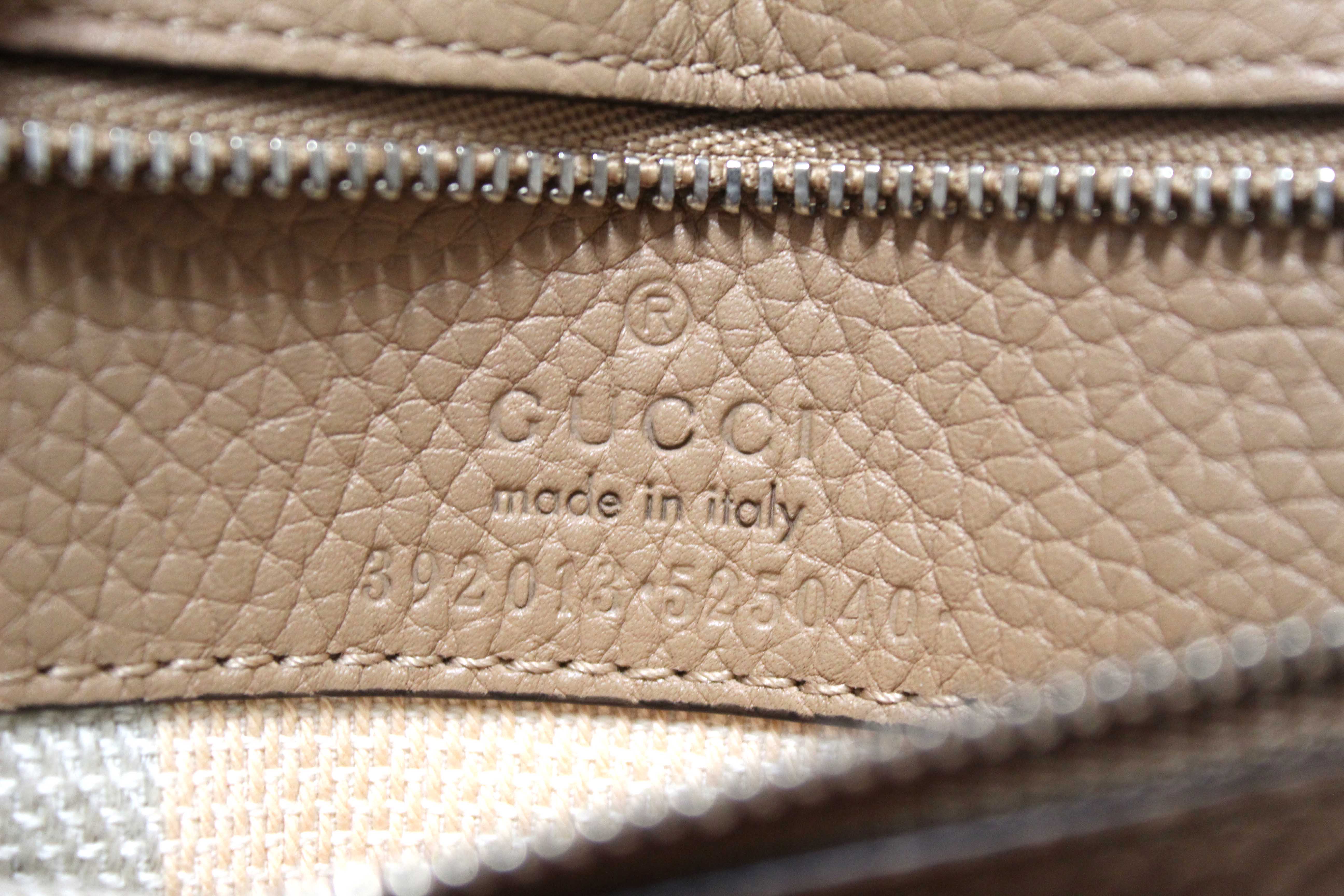 Authentic Gucci Bamboo Daily Top Handle Caramel Handbag