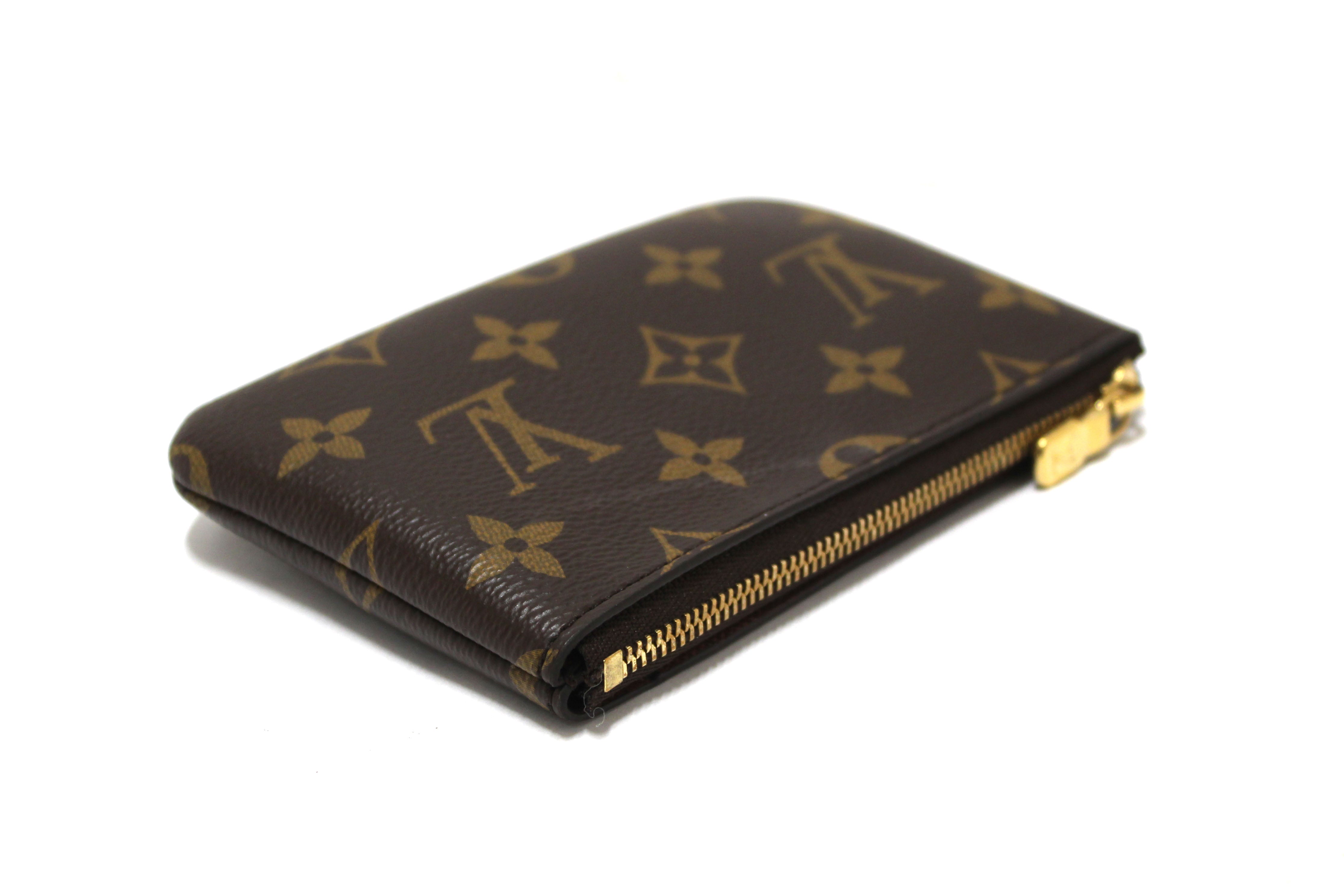 Authentic Louis Vuitton Classic Monogram Key Pouch S