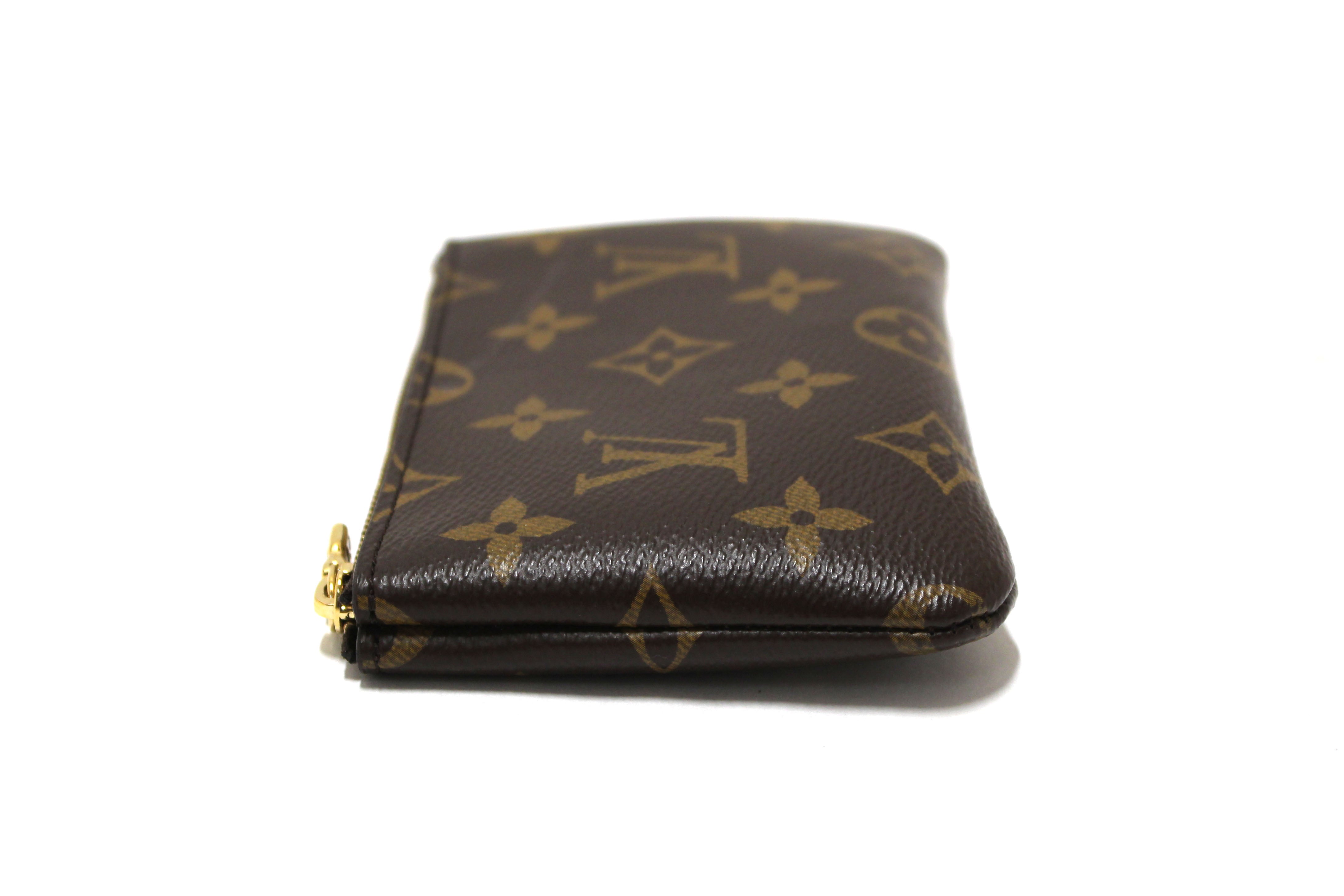 Authentic Louis Vuitton Classic Monogram Key Pouch S