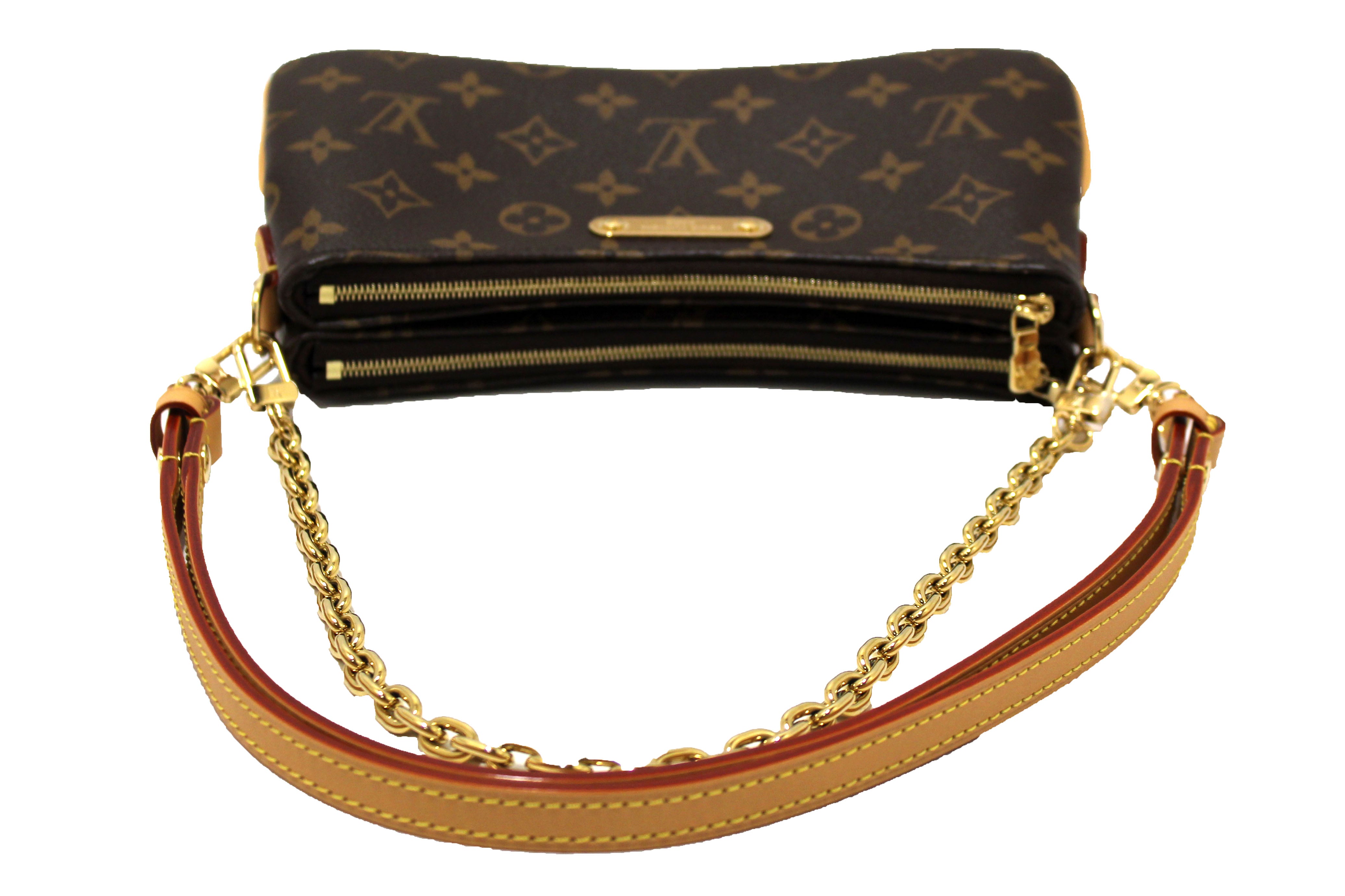 Authentic NEW Louis Vuitton Classic Monogram Liv Pochette Bag