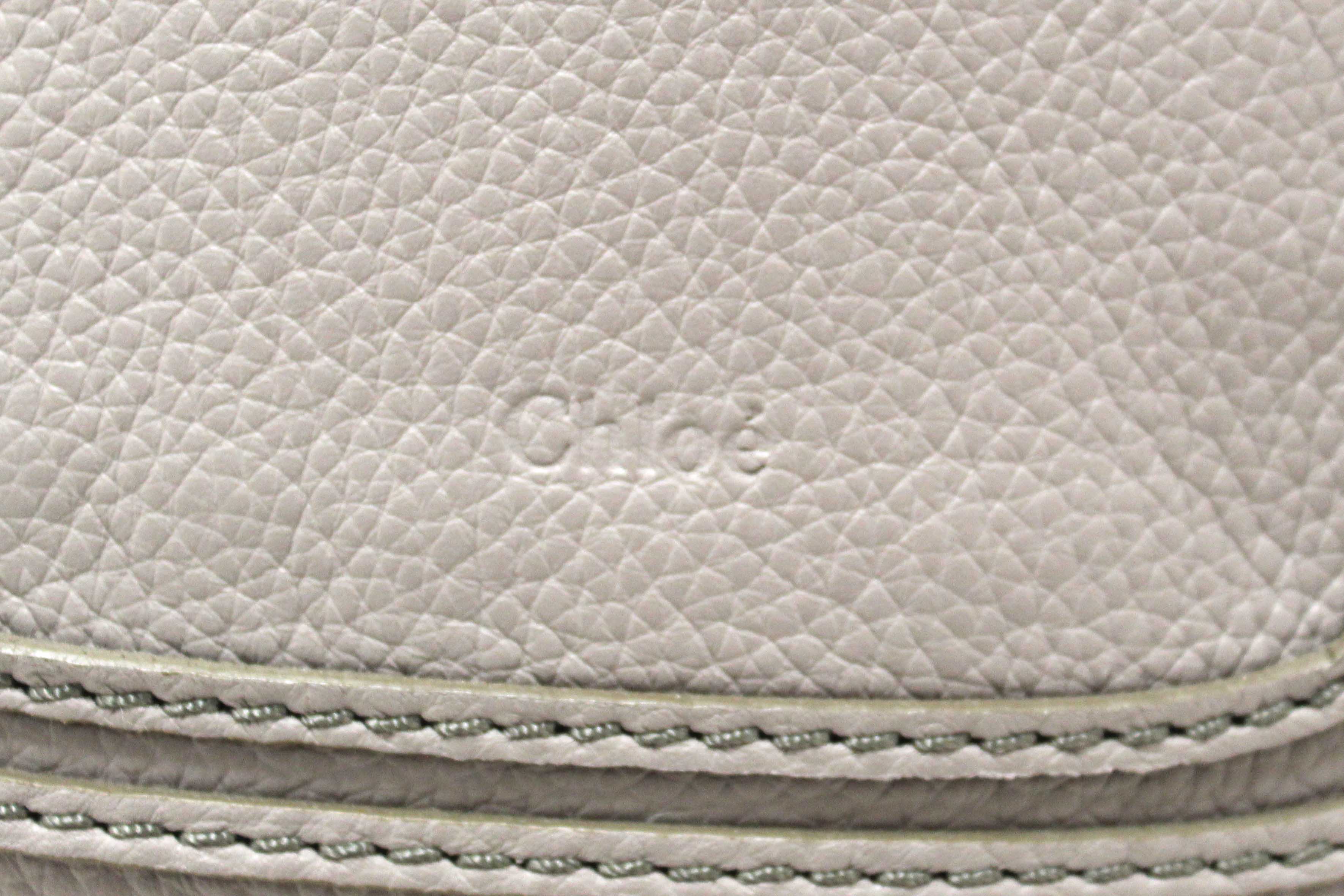 Authentic Chloe Grey Small Marcie Satchel Handbag