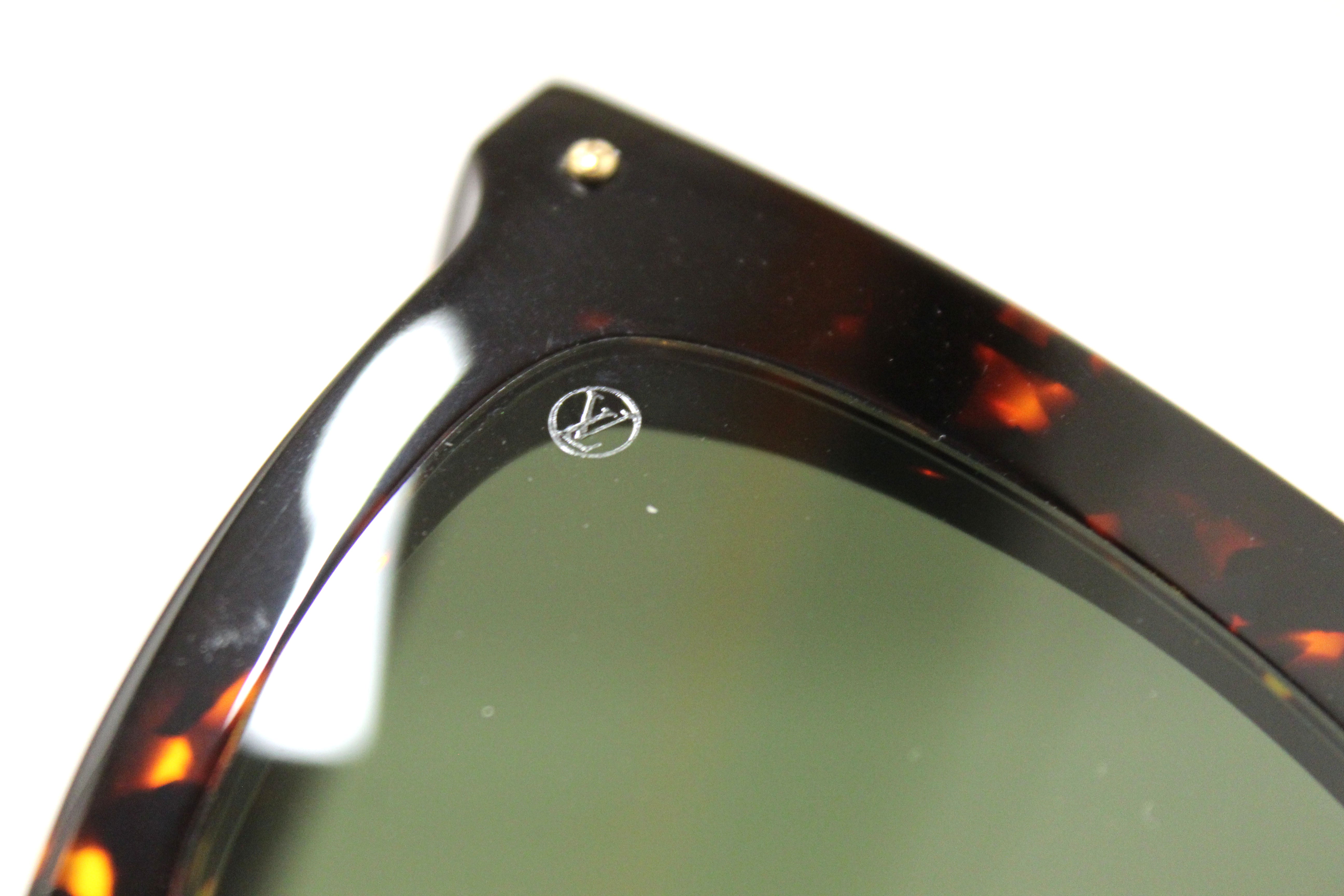 Authentic Louis Vuitton Dark Tortoiseshell La Grande Bellezza Sunglasses