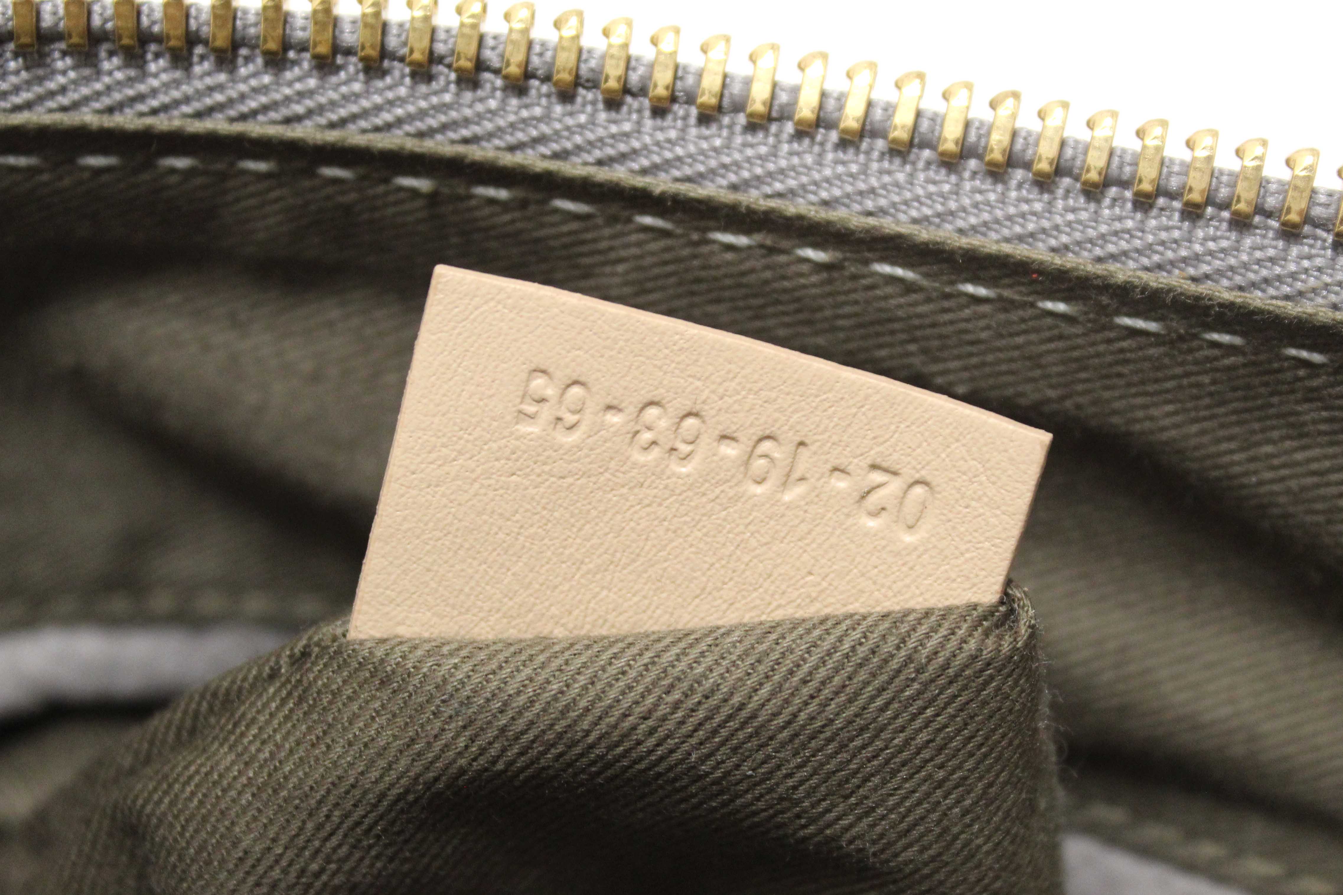 Authentic Chloe Grey Small Marcie Satchel Handbag
