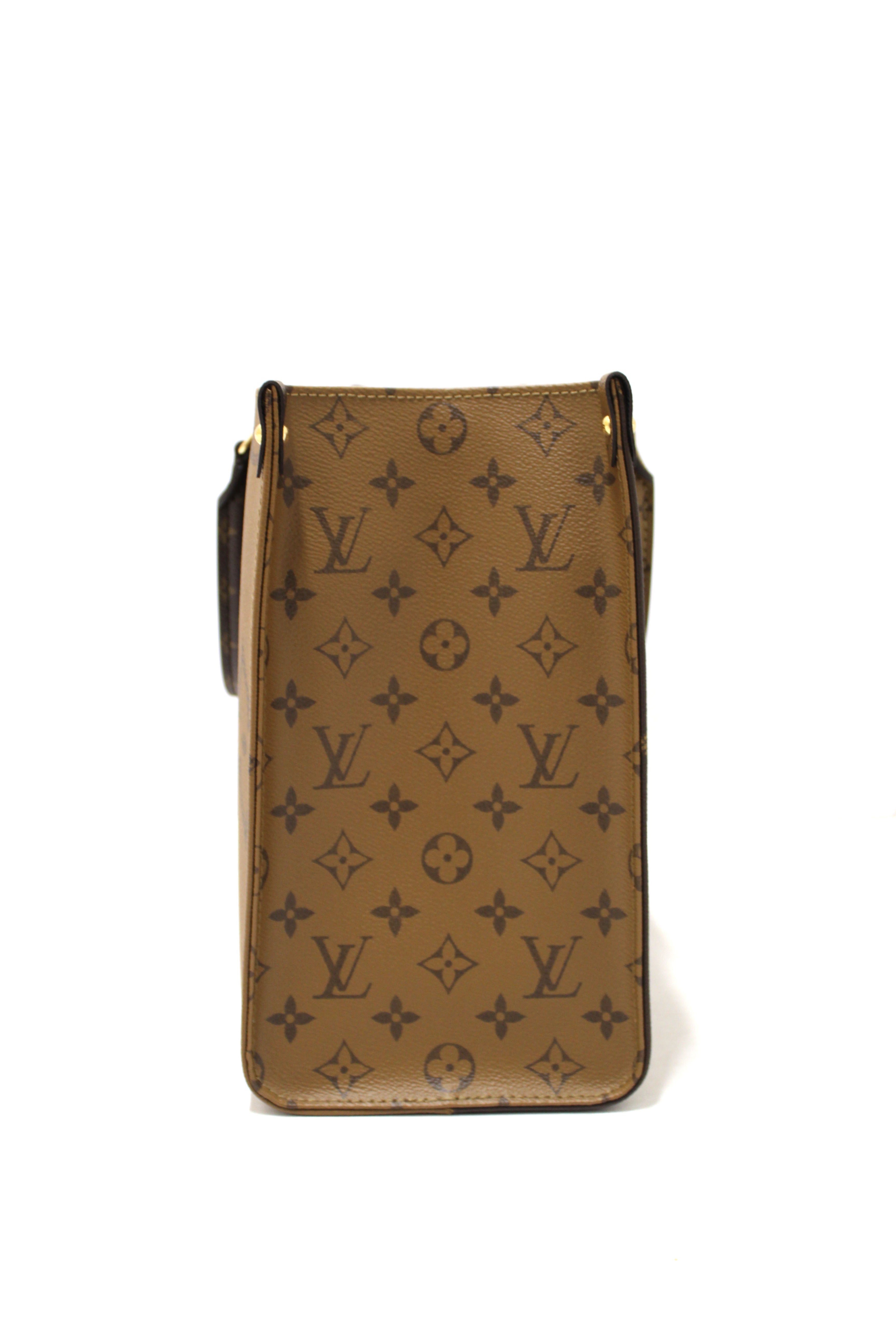 Authentic Louis Vuitton Giant Monogram Canvas OnTheGo MM Tote Bag