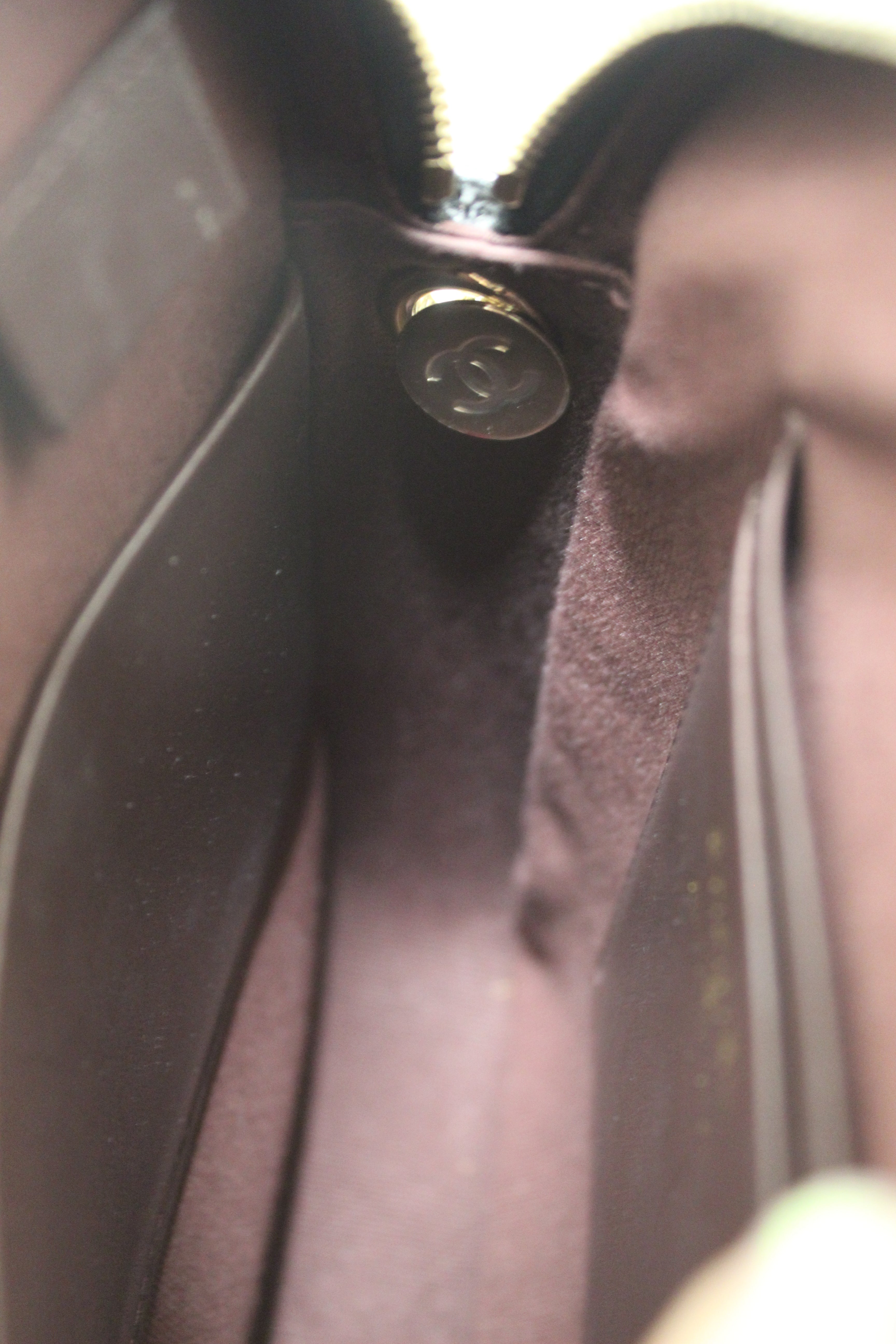 Authentic Chanel Black Caviar Quilted Leather Phone Holder Crossbody Bag