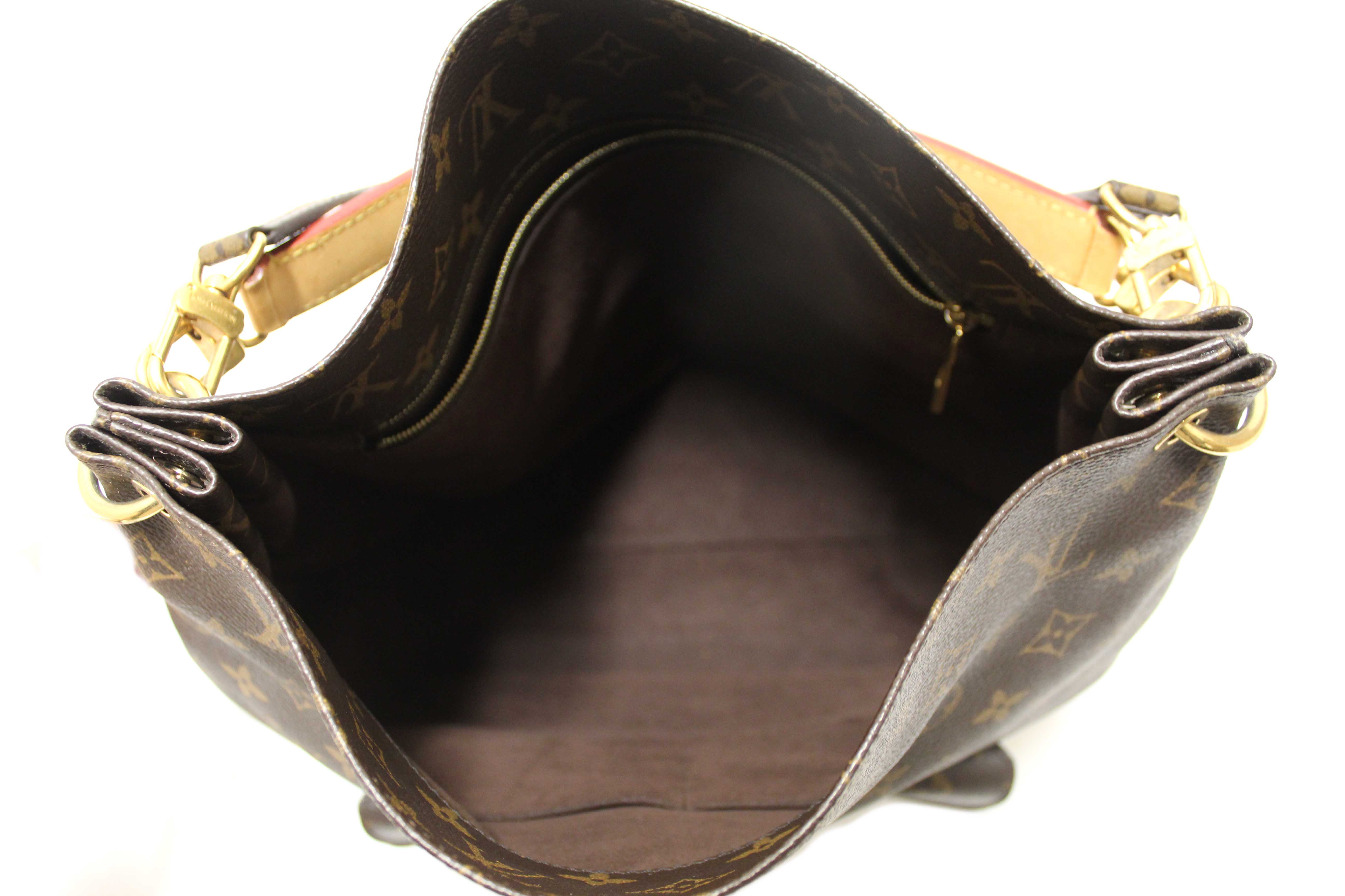 Authentic Louis Vuitton Classic Monogram Canvas Metis Tote Shoulder Bag